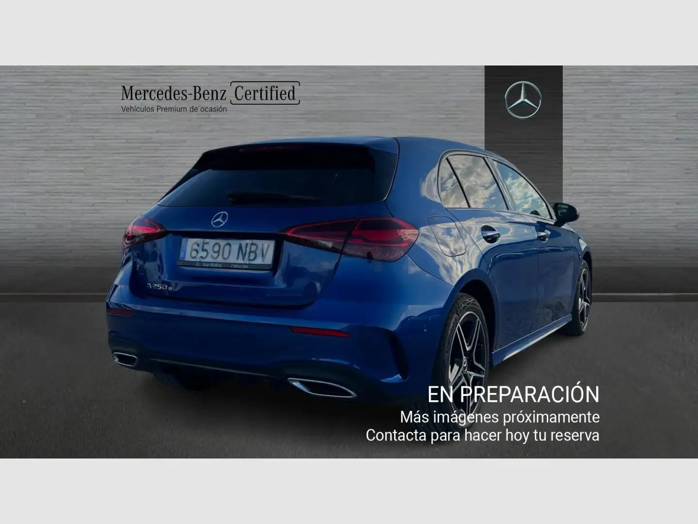 Mercedes-Benz A 250 e con tecnologí híbrida EQ Azul - 2
