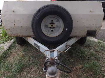 VEB Stema HP 350, Anhänger 1977, Oldtimer