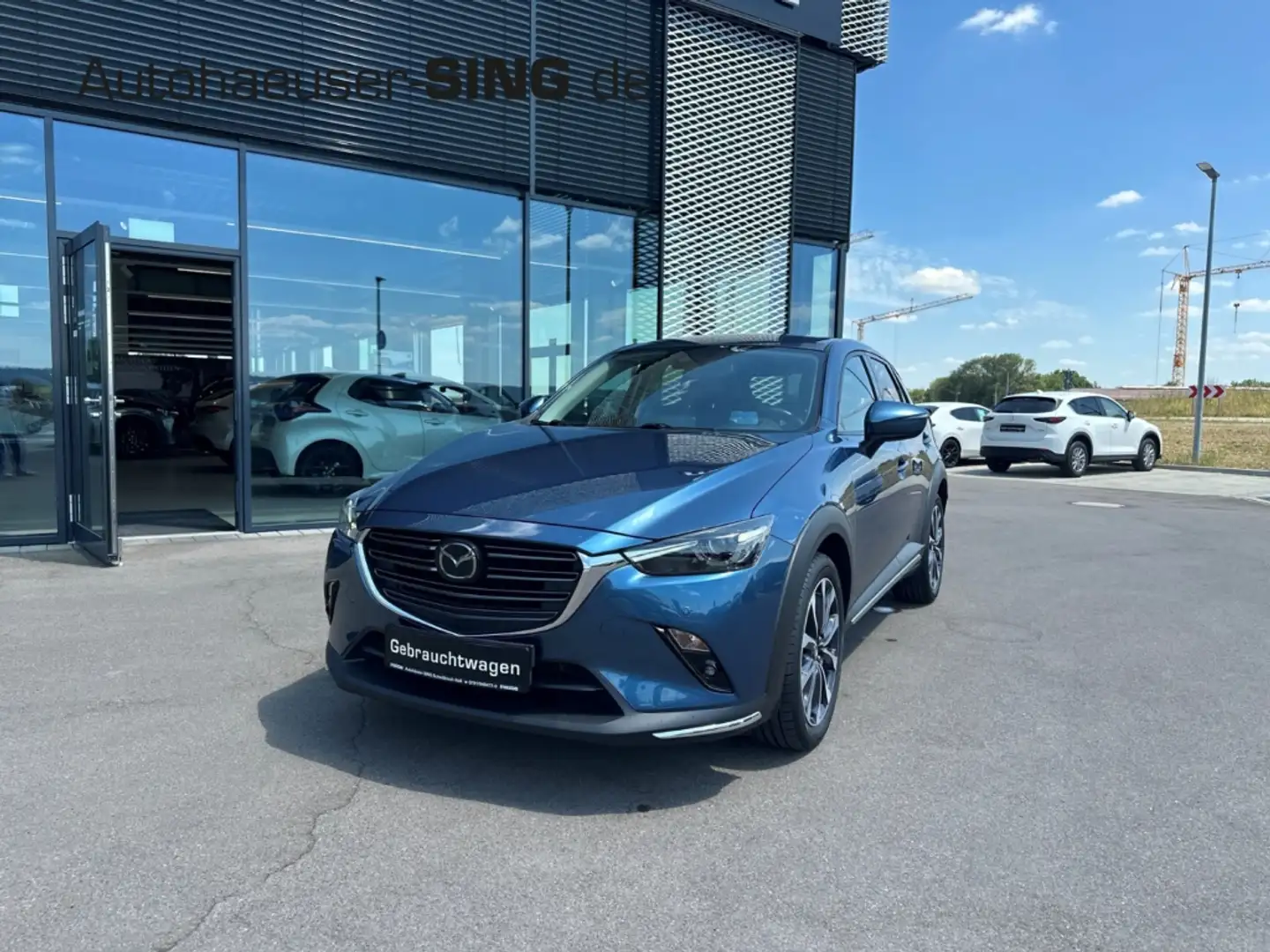 Mazda CX-3 Sports-Line HeadUP LED Keyless  NAV AC/AA Blau - 1
