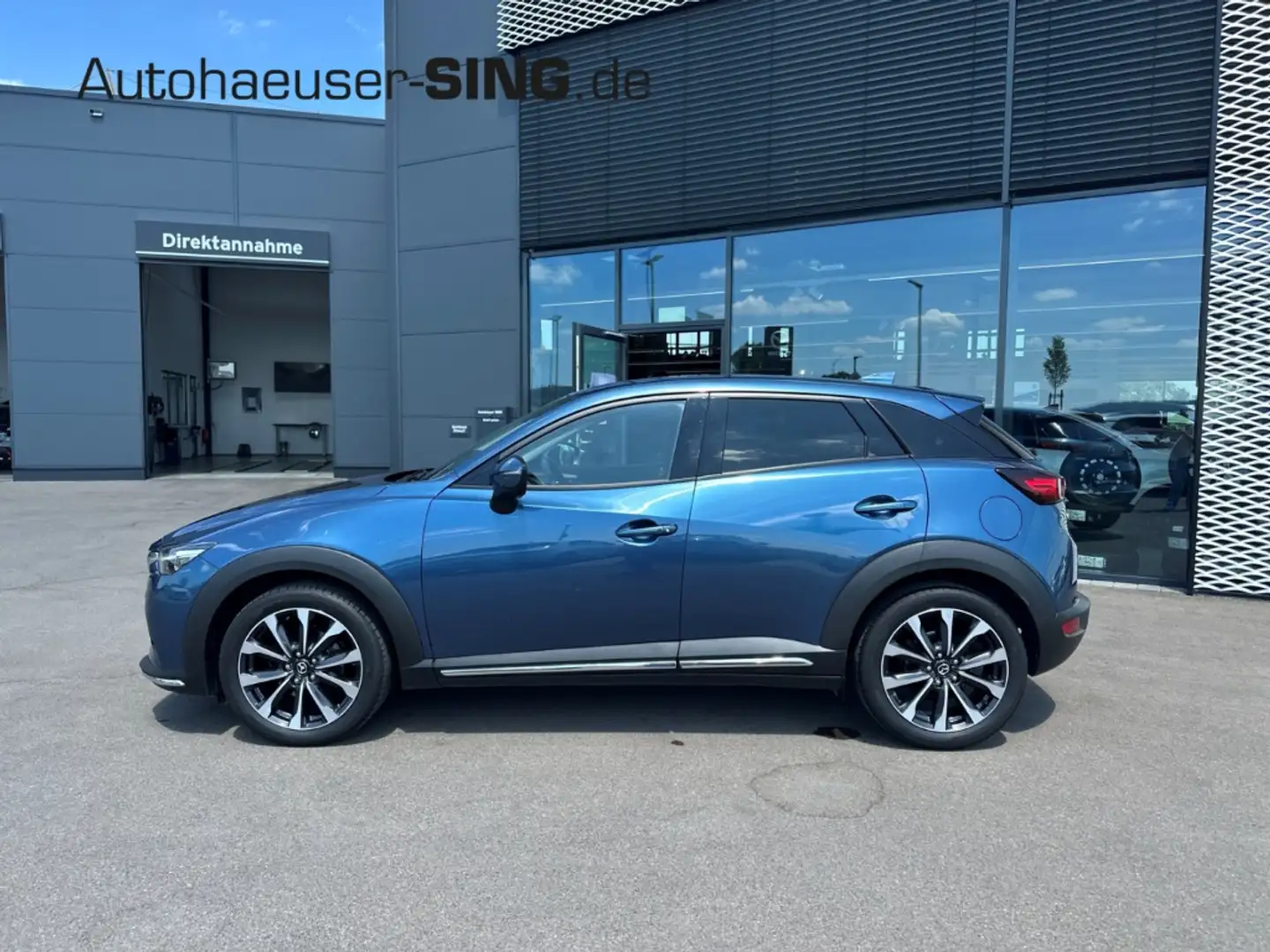 Mazda CX-3 Sports-Line HeadUP LED Keyless  NAV AC/AA Blau - 2