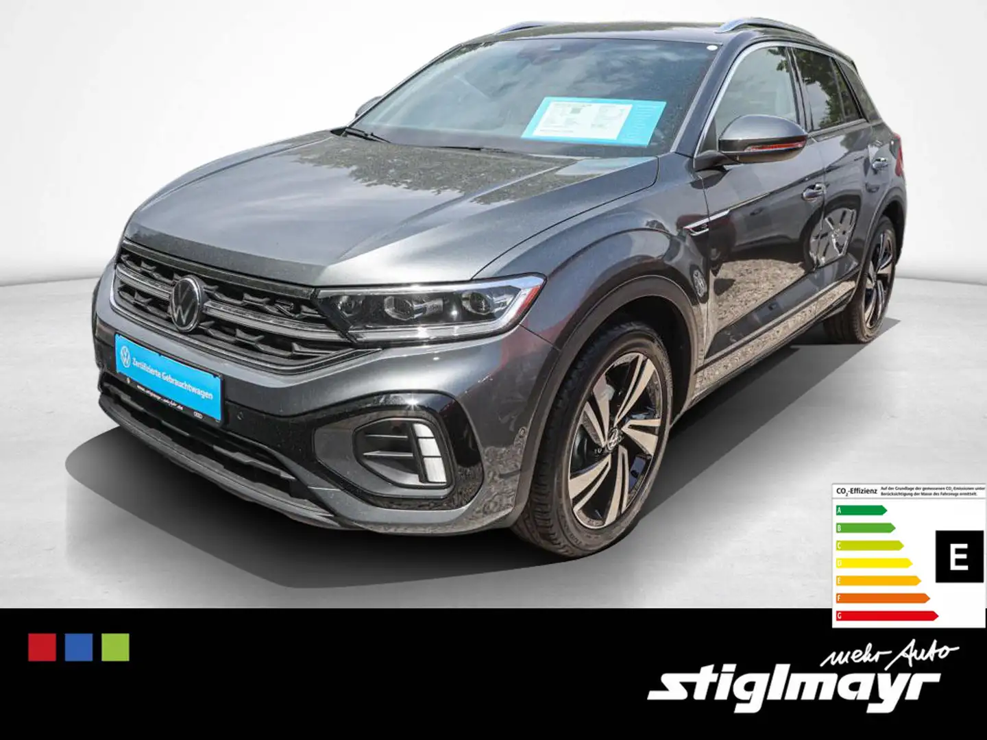 Volkswagen T-Roc R-Line 1.5 TSI DSG ACC+AHK+IQ.LIGHT+NAVI Grau - 1