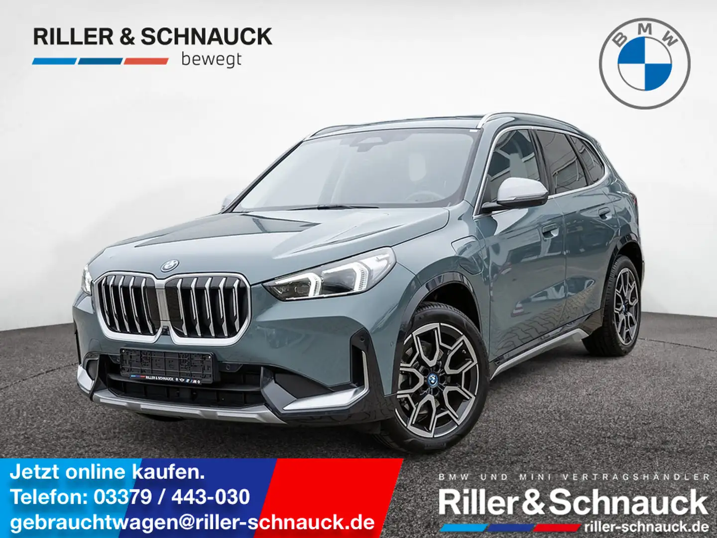 BMW X1 xDrive 25e X-Line NAVI ACC HUD LED 360° Grün - 1