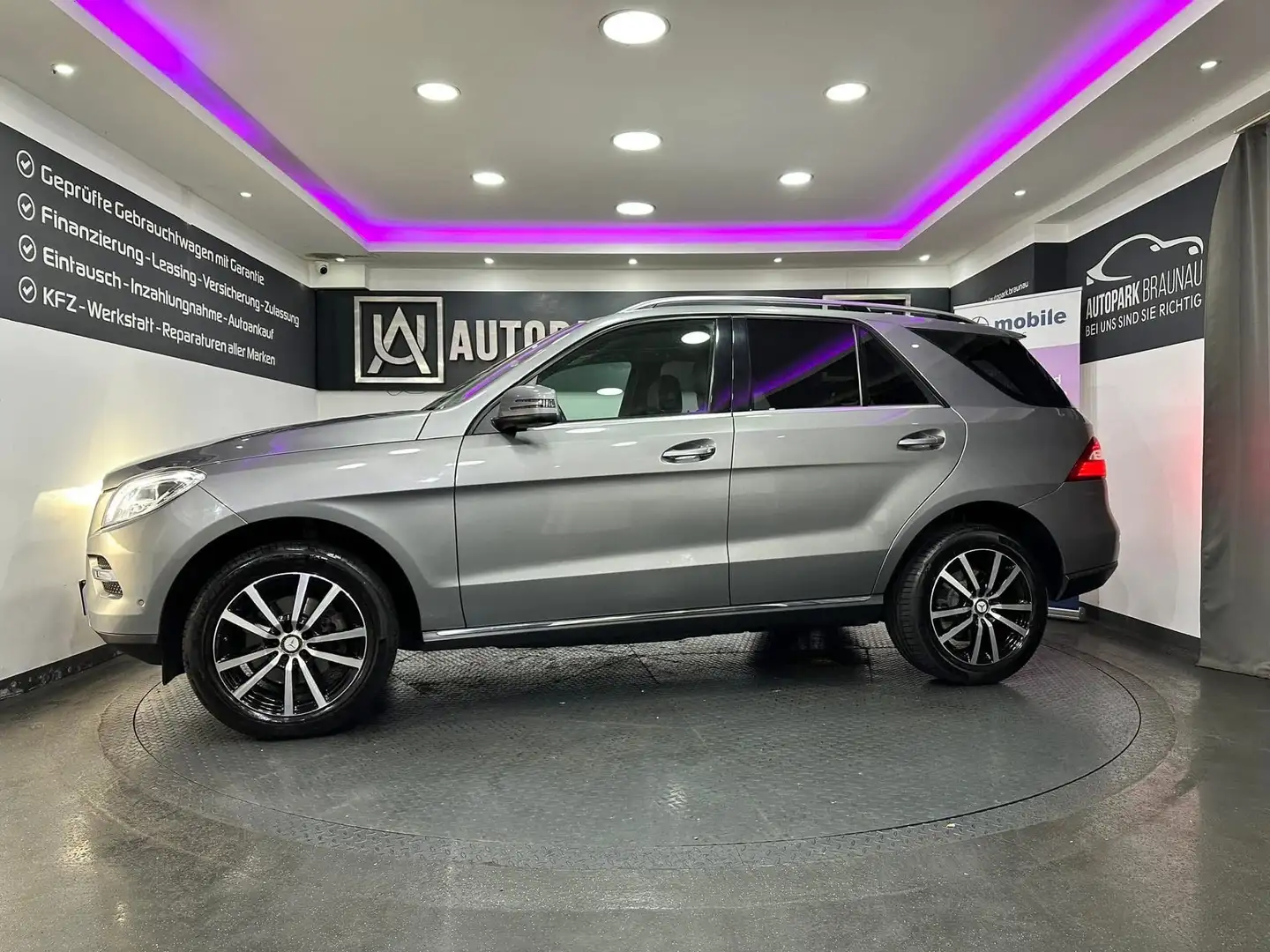 Mercedes-Benz ML 350 CDI BlueTec 4Matic *LEDER*NAVI*PDC* Grijs - 2
