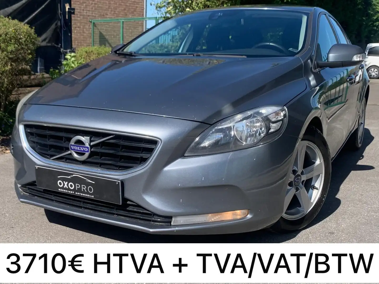 Volvo V40 1.6D2 / Gps / Clim Auto / Cruise / PDC /3.711 HTVA Grijs - 1