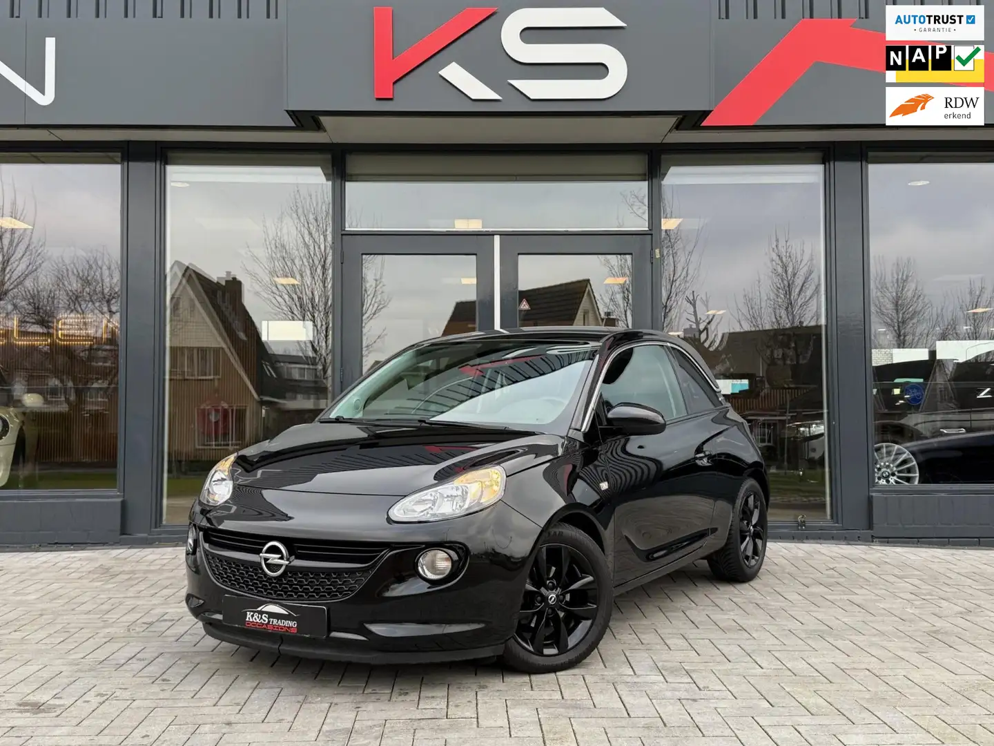 Opel Adam 1.4 Cruise Pdc Stoel&Stuurverwarming Noir - 1