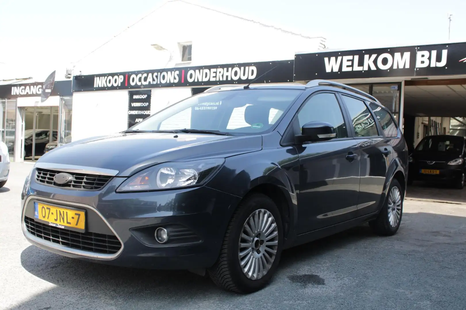 Ford Focus Wagon 1.6 Titanium / Airco / Navi / Cruise / Parke Grey - 1