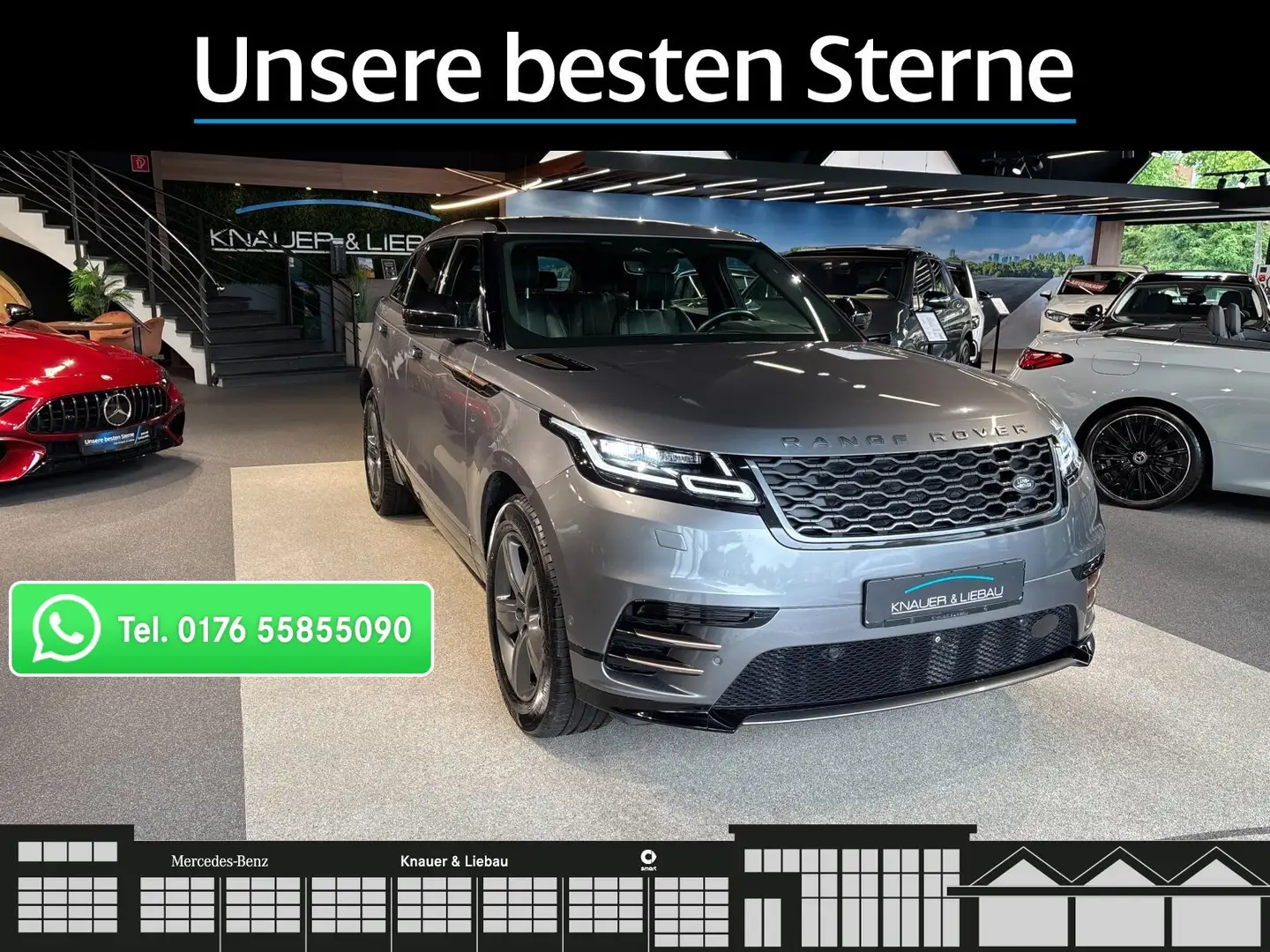 Land Rover Range Rover Velar Range Rover Velar 2.0 d SE R-Dynamic S/S EU6-dT Gris - 1