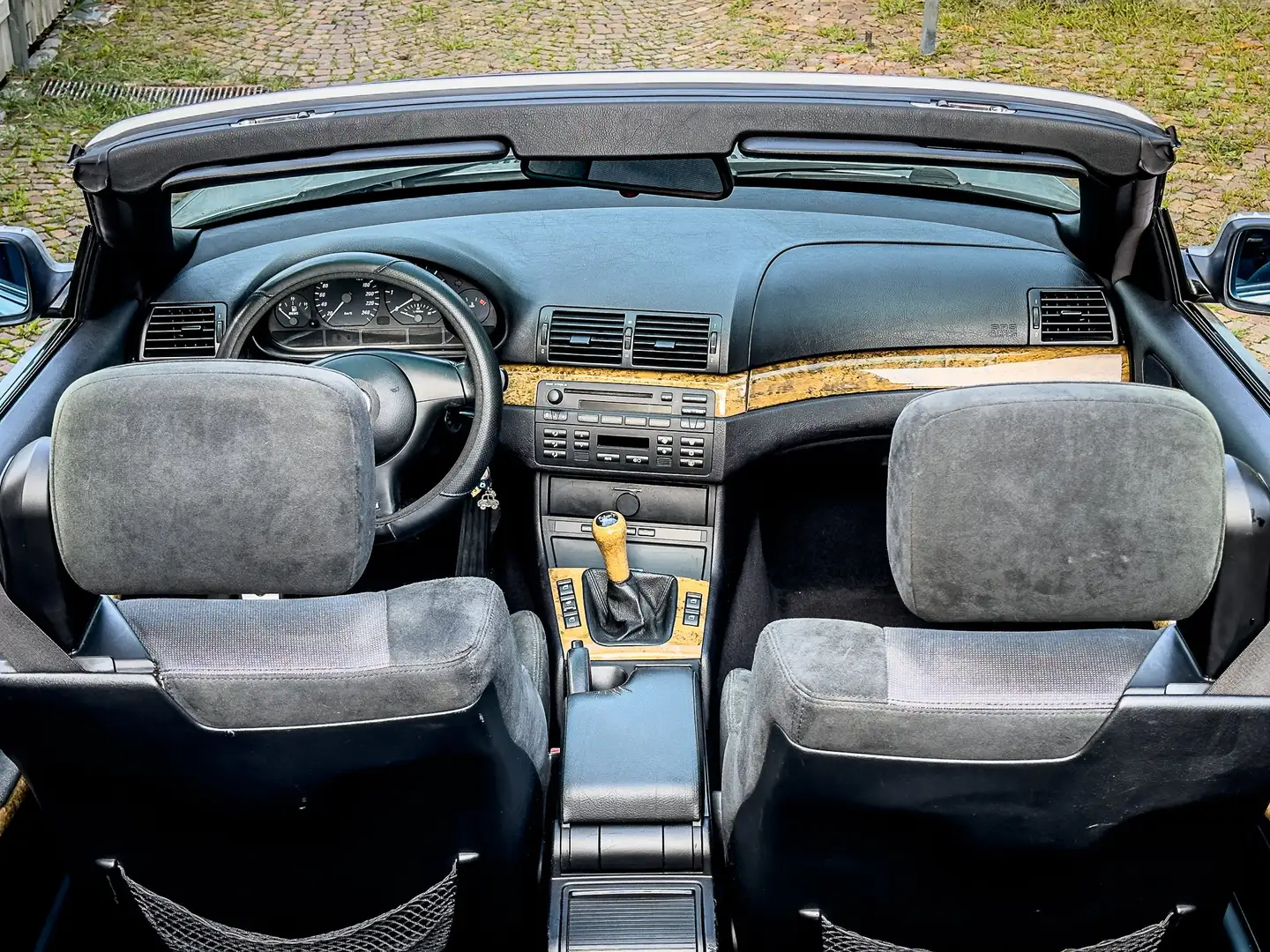 BMW 320 320cd Cabrio Argento - 2