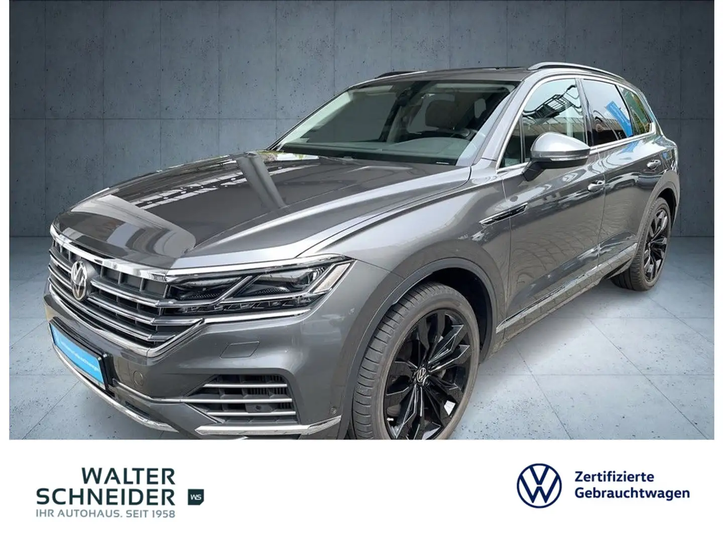 Volkswagen Touareg 3.0 eTSI DSG 4Motion Сірий - 1