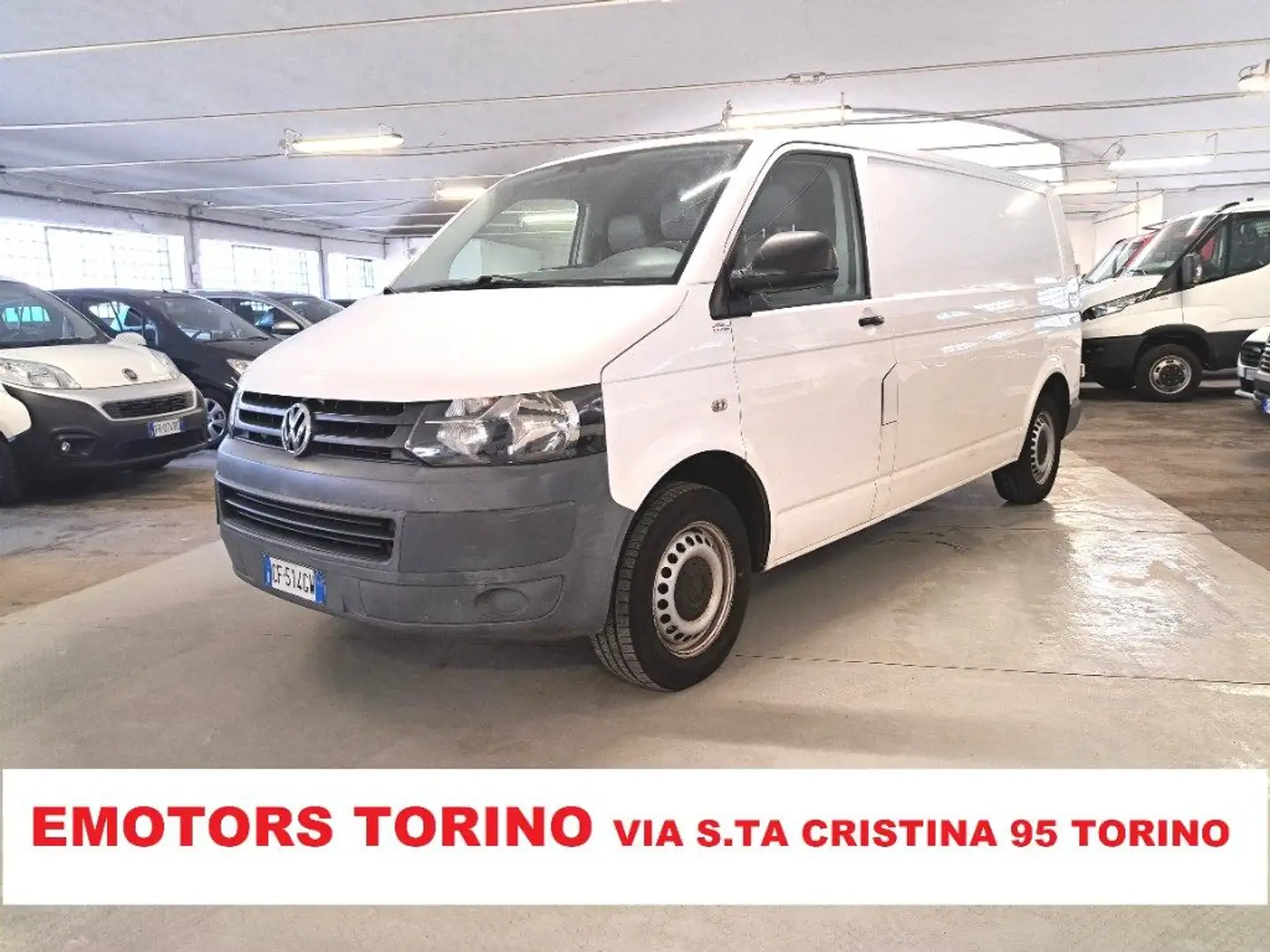 Volkswagen Transporter 2.0 TDI 140CV PL Furgone Bianco - 1