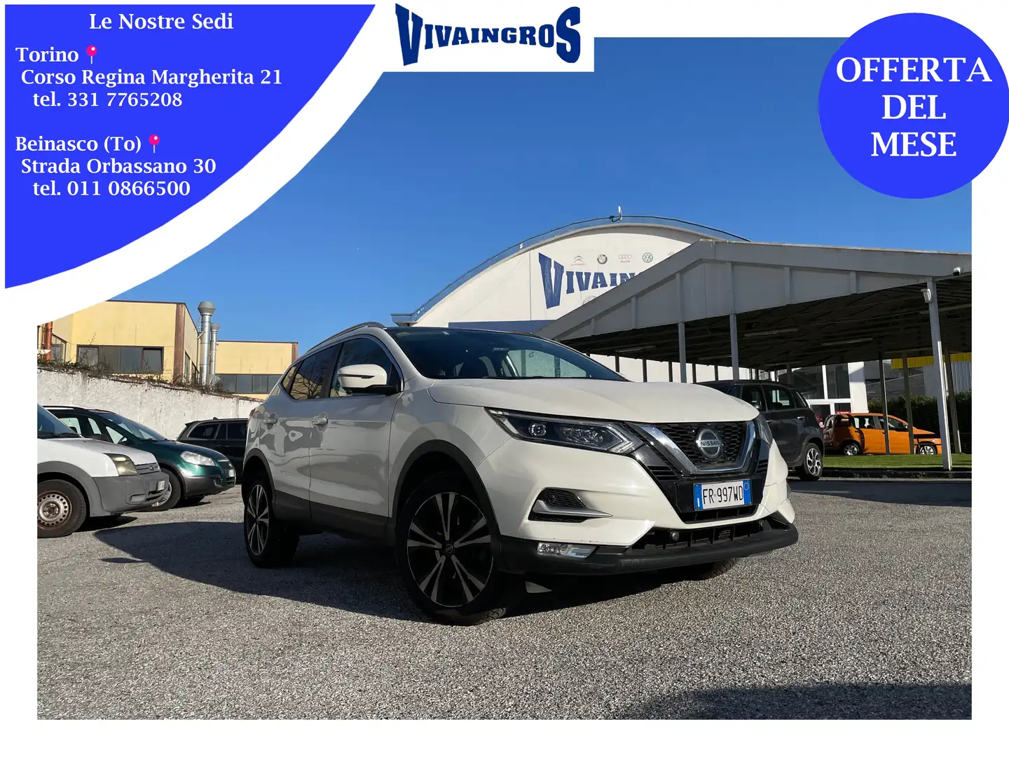 Nissan Qashqai 1.2 dig-t Tekna+ 116CV Bianco - 1