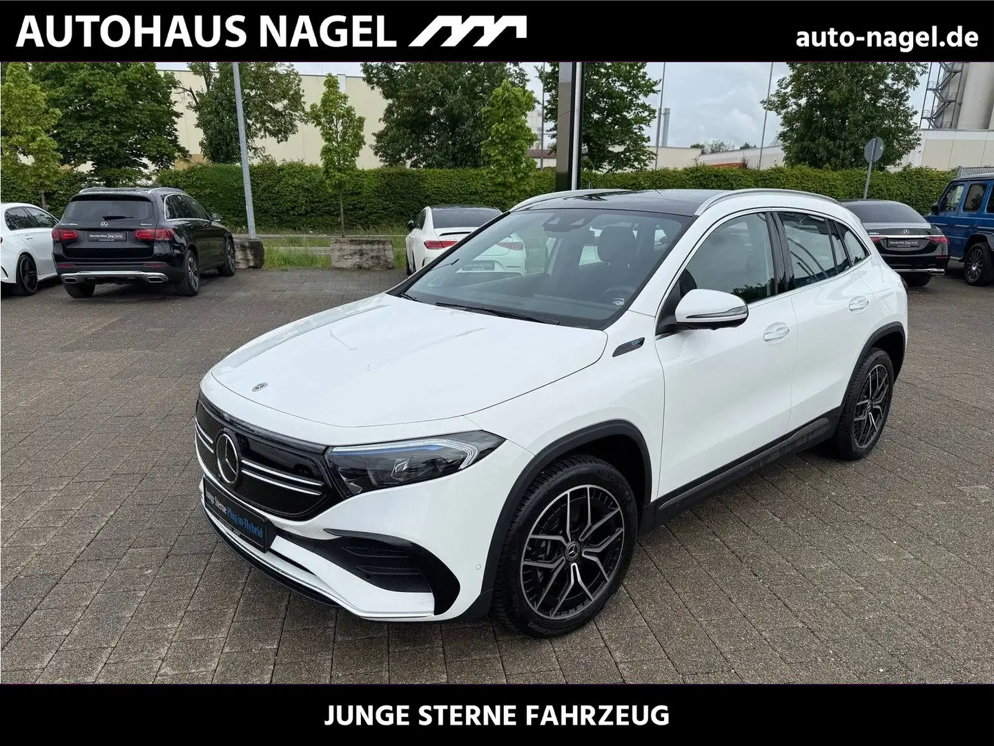 Mercedes-Benz EQA 250 AMG*DISTR*Pano*360*Burmester*Keyless*Amb Weiß - 1