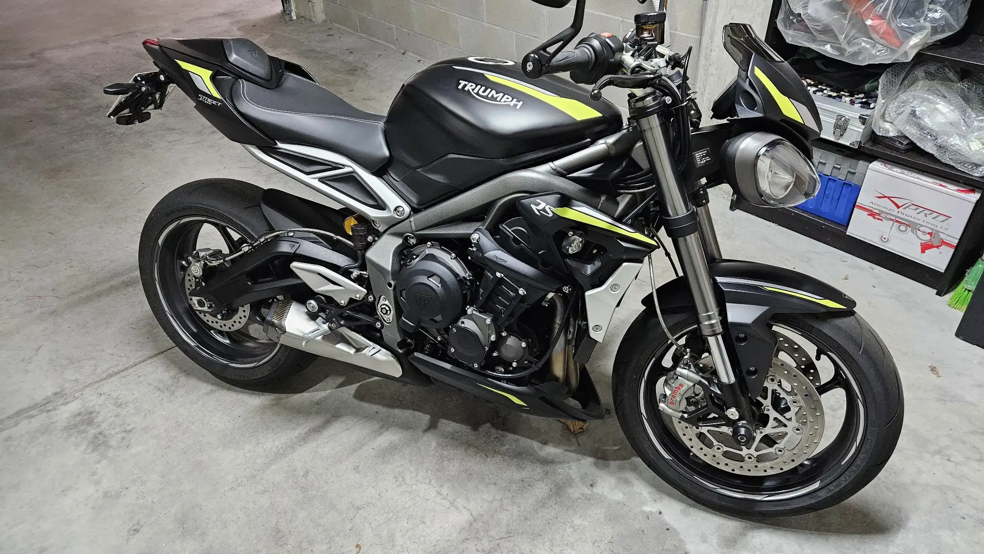 Triumph Street Triple 765 rs Noir - 1