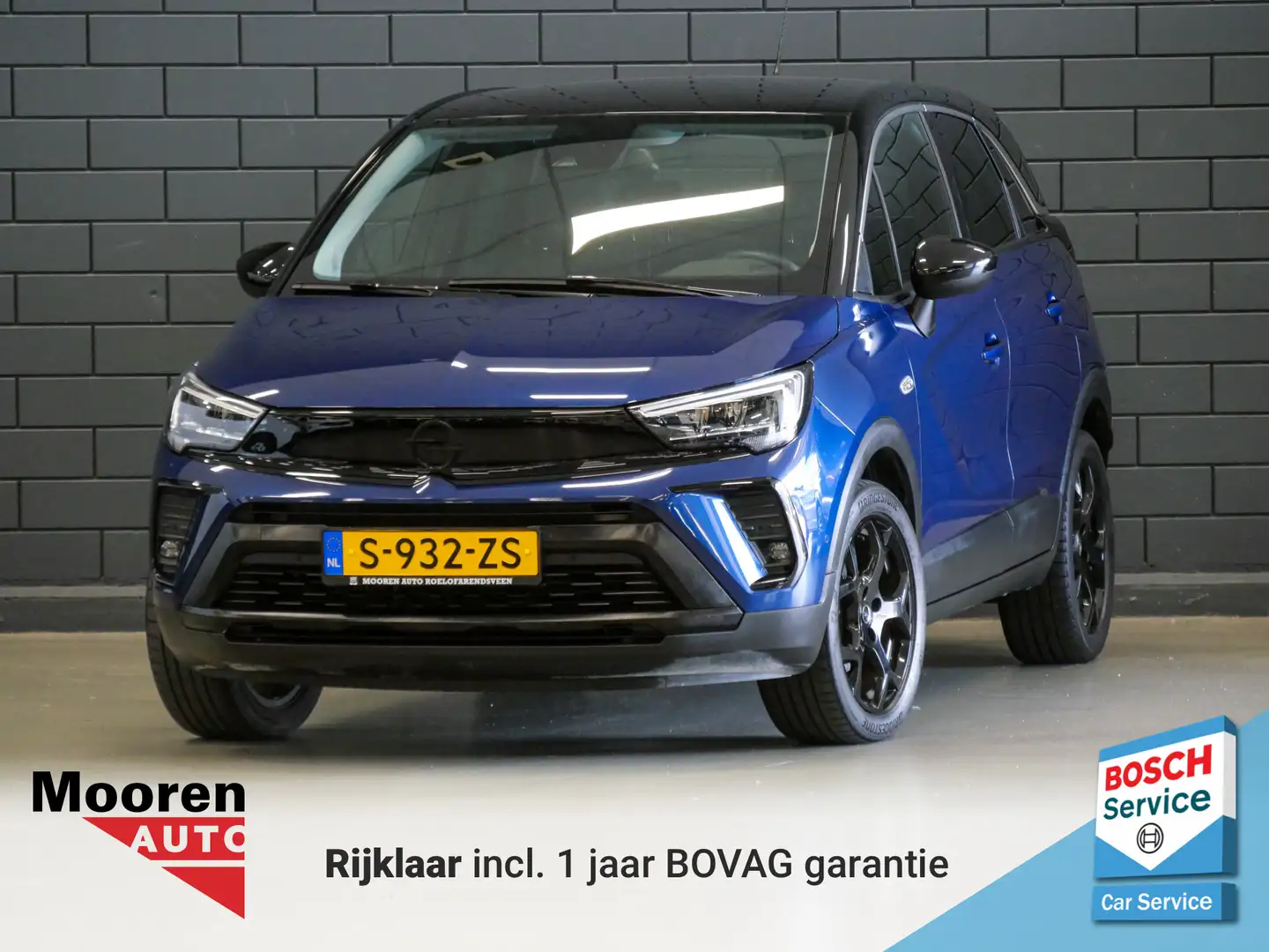 Opel Crossland 1.2 Turbo 111PK GS Line Level 4 | CAMERA | APPLE C Blauw - 1