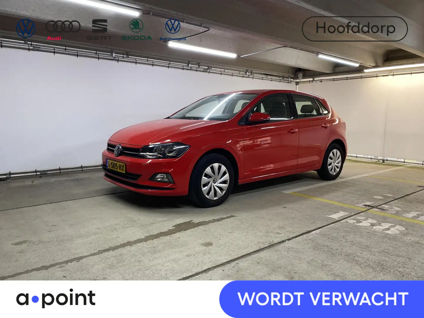 Volkswagen Polo 1.0 TSI Comfortline 95 pk | Navigatie via App | Pa Rood - 1
