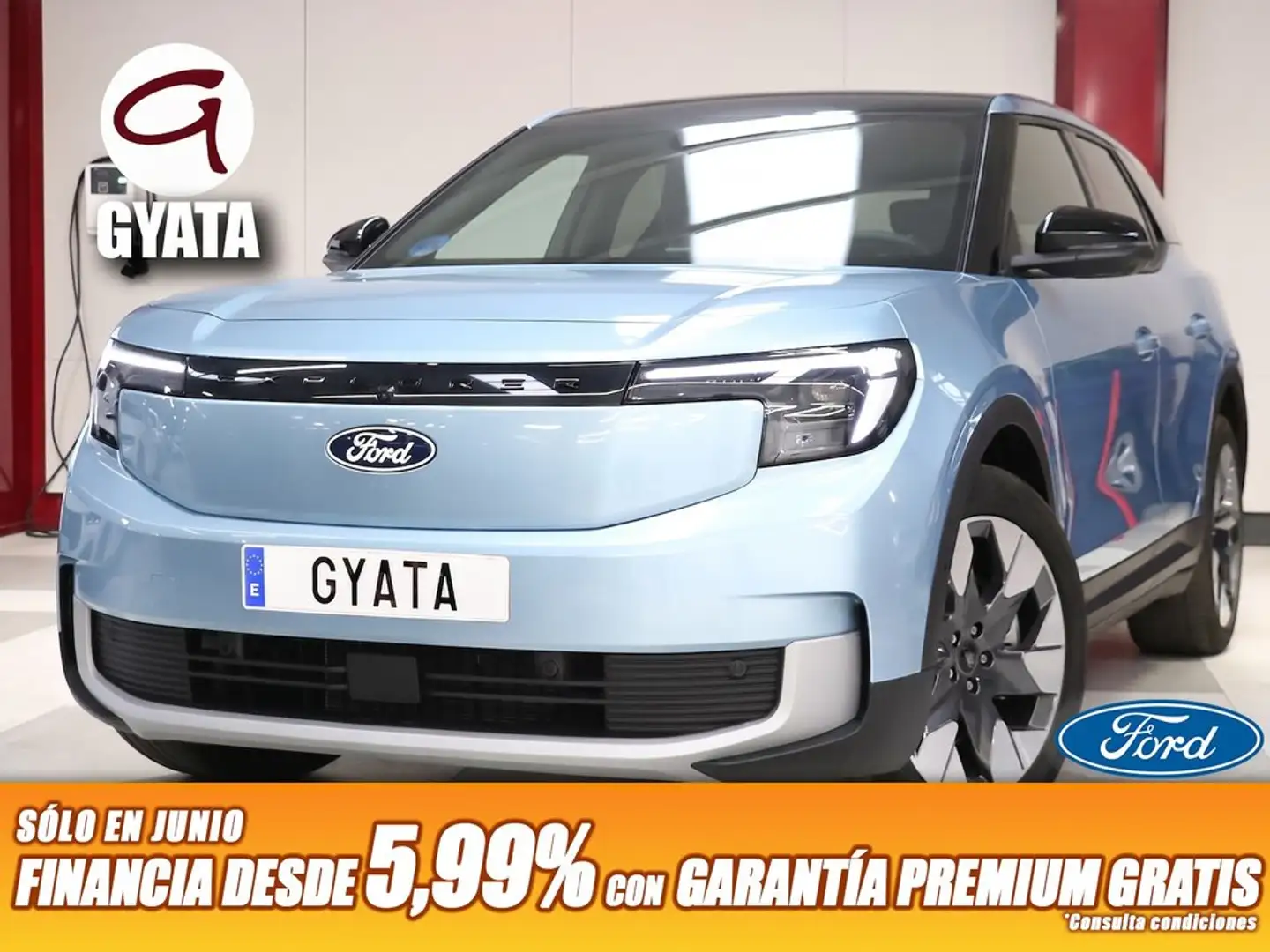 Ford Explorer RWD Rango Extendido Premium 77kWh Azul - 1