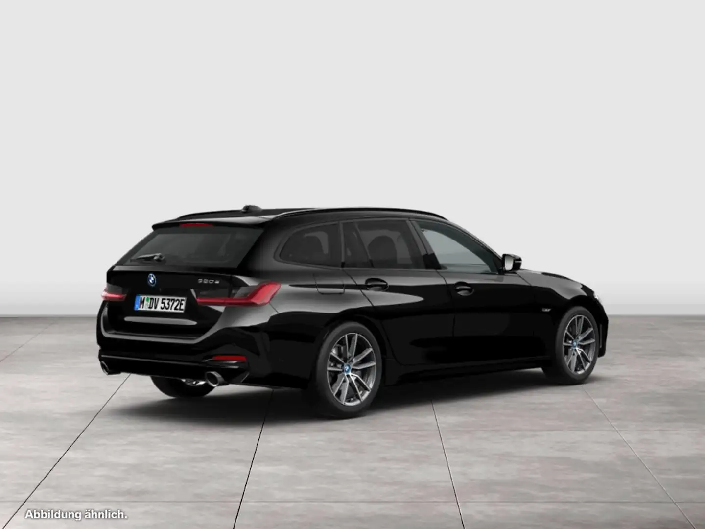 BMW 320 e Touring LC+ Widescreen RFK DAB Schwarz - 2