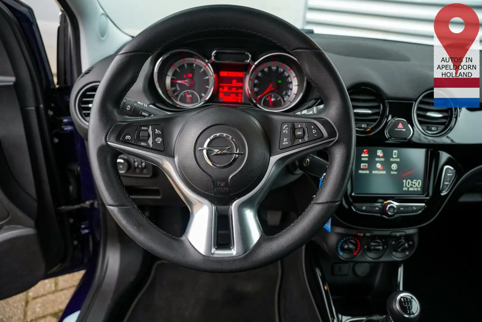 Opel Adam 1.0 Turbo Jam Favourite 16" Cruise DAB klim Blau - 2