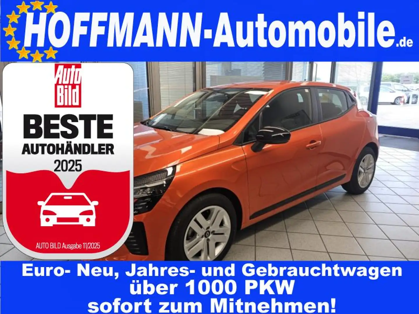 Renault Clio Evolution Rückf.-kamera,Klima,AppConnect Pomarańczowy - 1