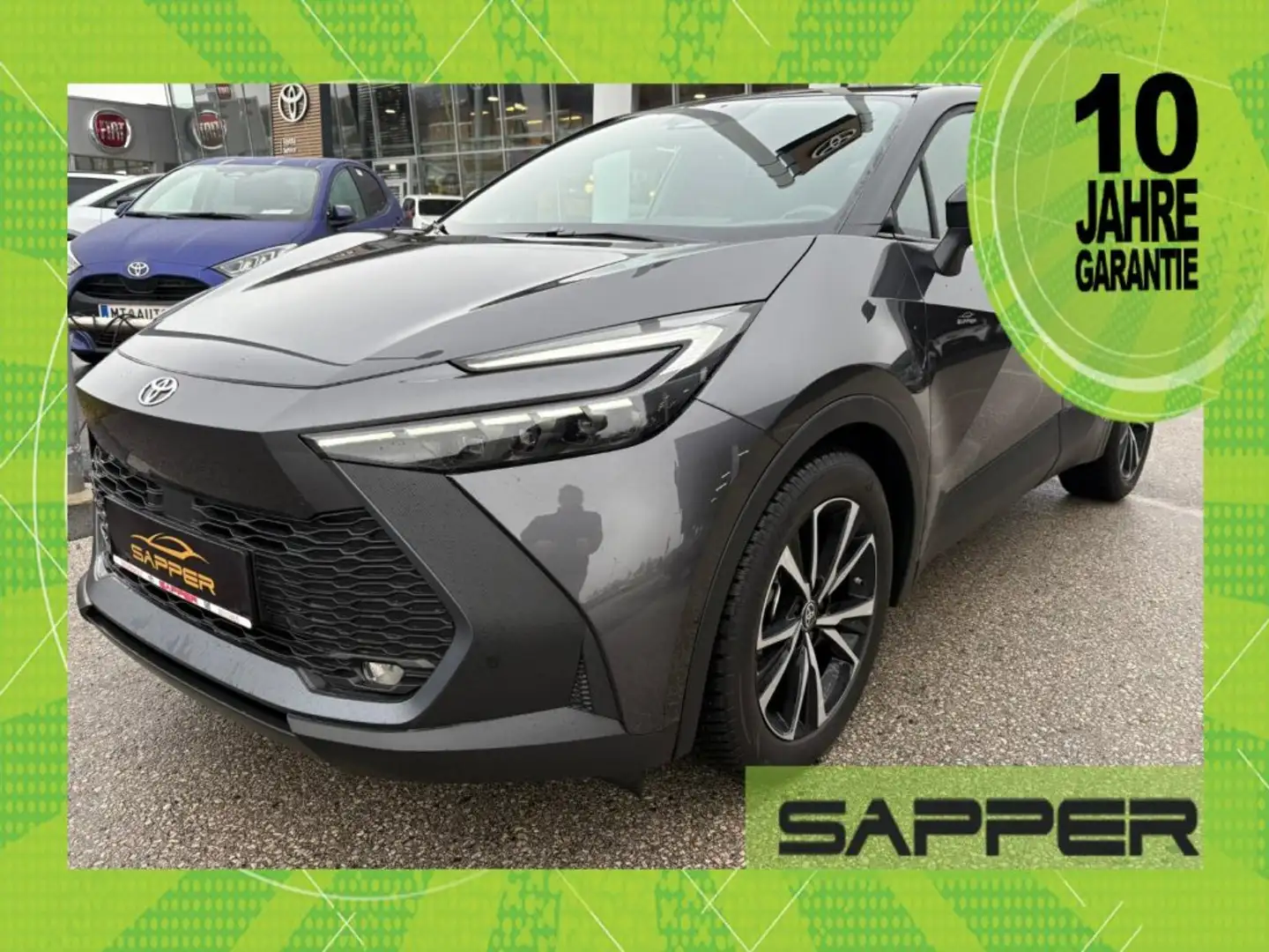Toyota C-HR - 1,8 l  Hybrid 4x2 Active Drive CV Grau - 1
