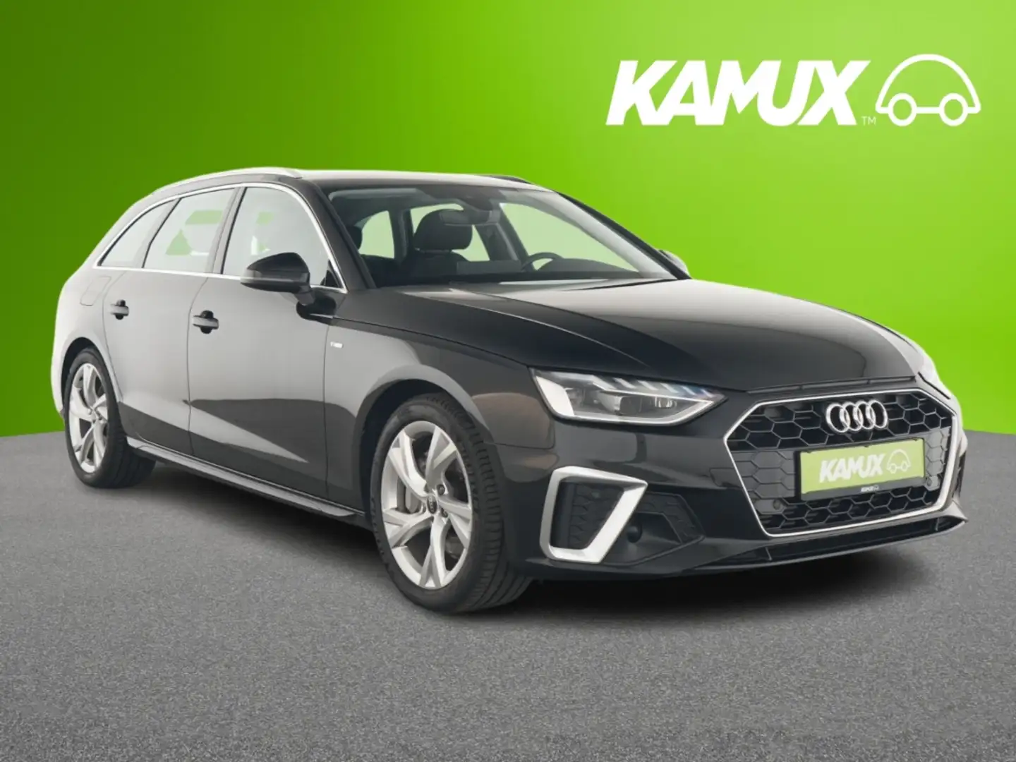 Audi A4 40TFSI Avant S-tronic S-line+LED+NAVI+VIRTUAL Noir - 1