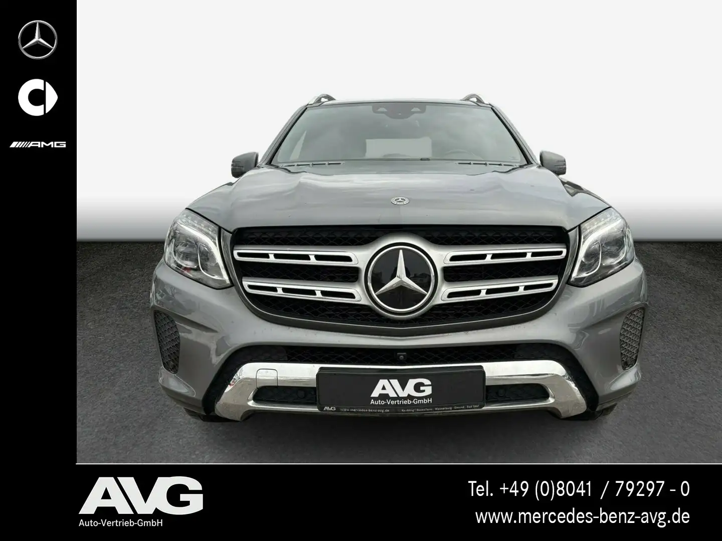 Mercedes-Benz GLS 350 GLS 350 d 4M AHK Pano Dist Int.Ligh Sound-Harman Gris - 2