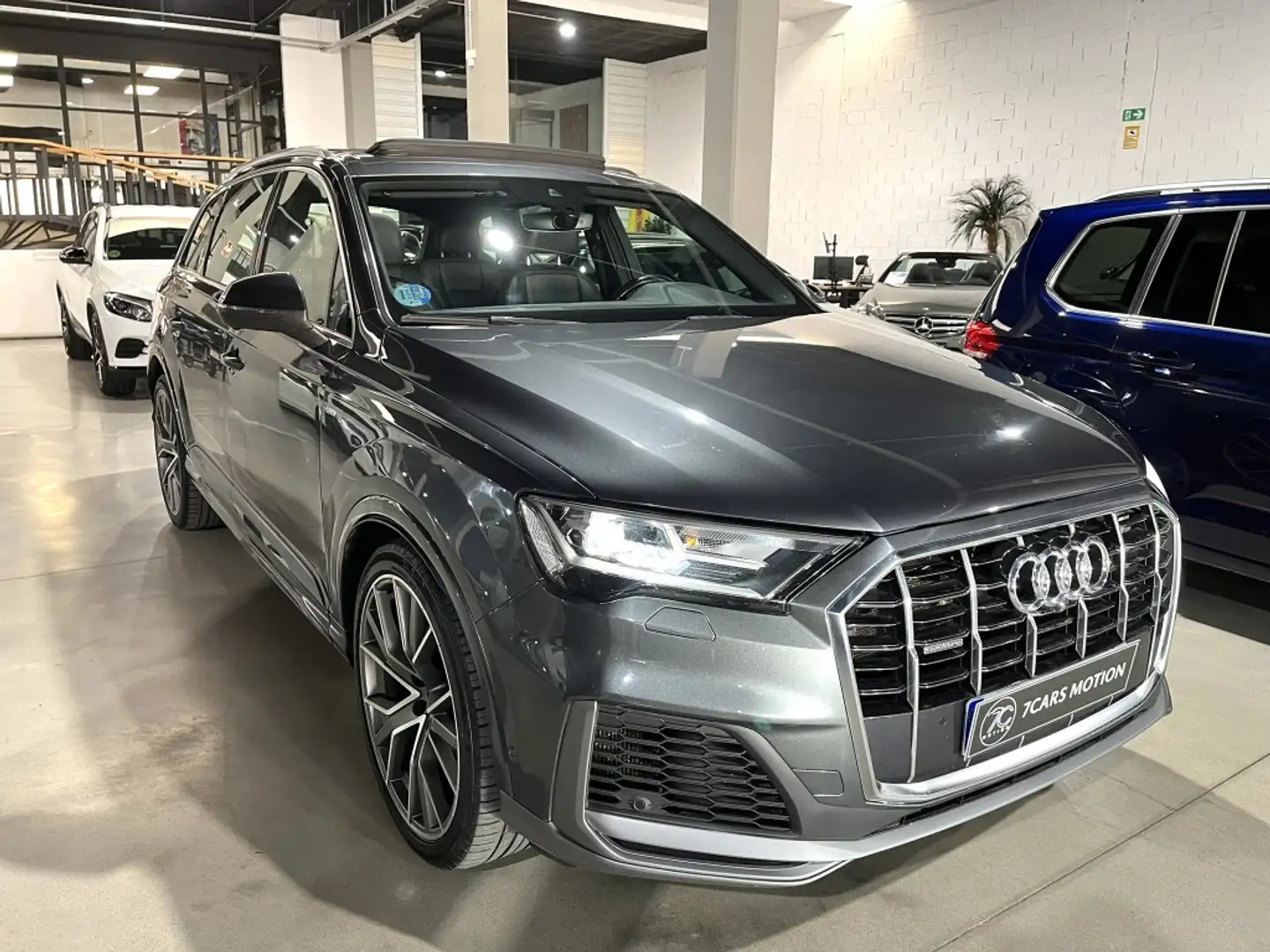 Audi Q7 50 TDI S line quattro Gris - 1