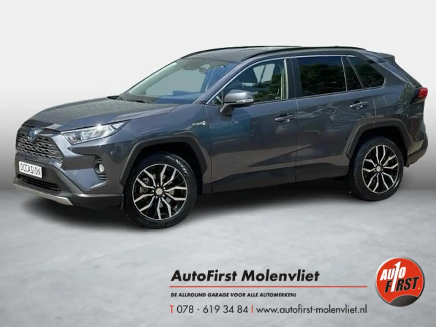 Toyota RAV 4 2.5 Hybrid Business I incl. € 850,00 AFL.KOSTEN + Gris - 1