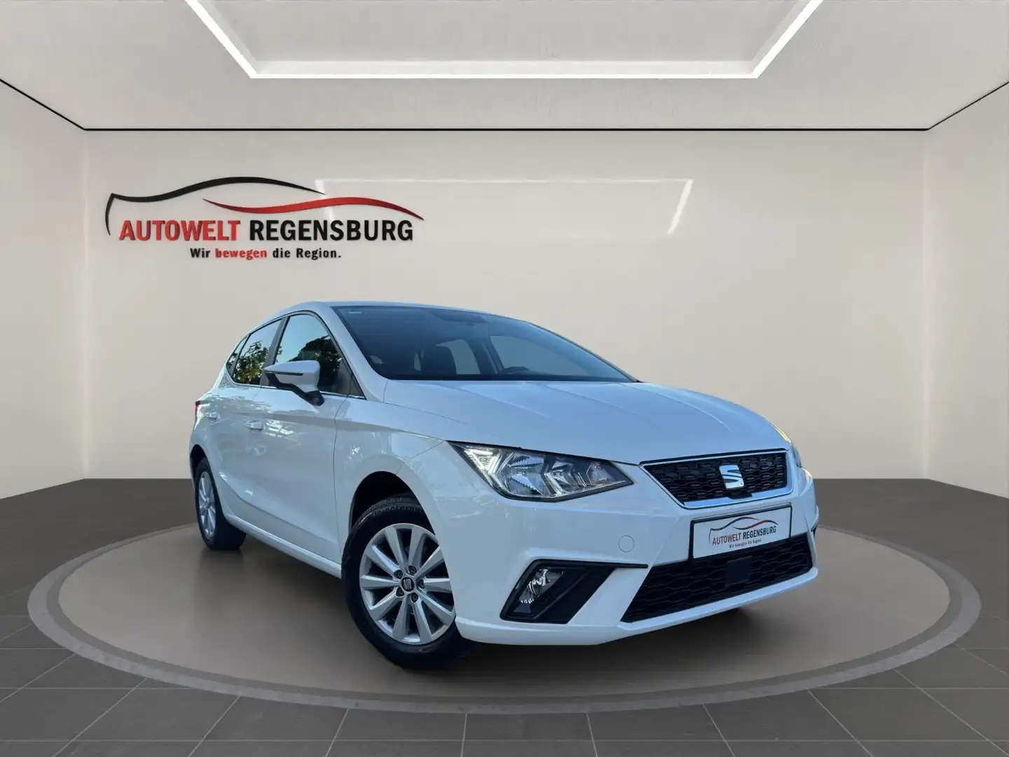 SEAT Ibiza Style 1.0 TSI 5TÜRIG KLIMA TEMPO SHZ PDC Wit - 1