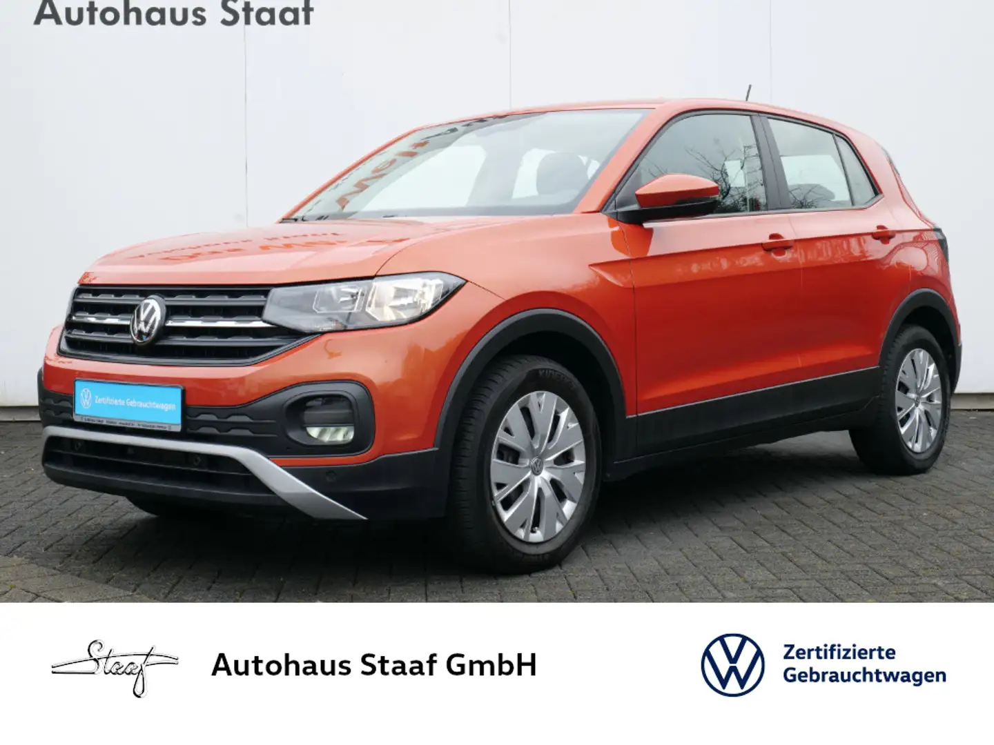Volkswagen T-Cross Basis-Modell 1.0 TSI 95PS 5-Gang Orange - 1