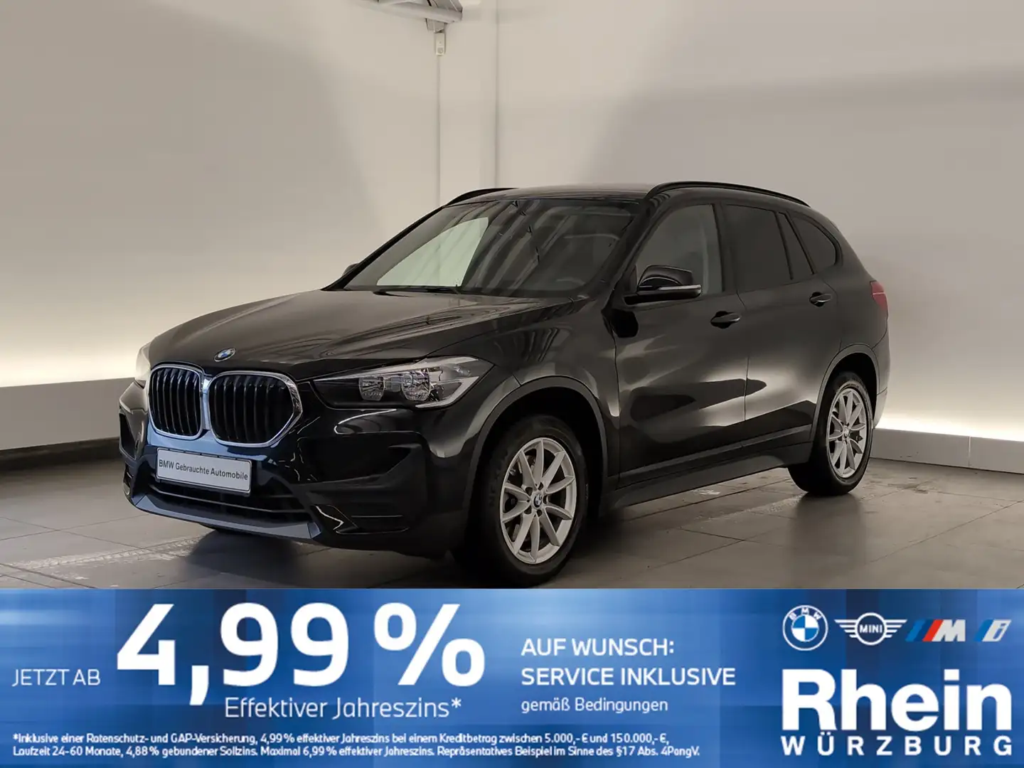 BMW X1 xDrive25d Advantage Navi/LED/PDC/DAB/MFL DAB/SHZ/P Schwarz - 1