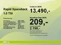 Skoda Rapid/Spaceback Rapid Spaceback 1.0 TSI Clever *PDC*PANO*SITZH* Blau - thumbnail 4