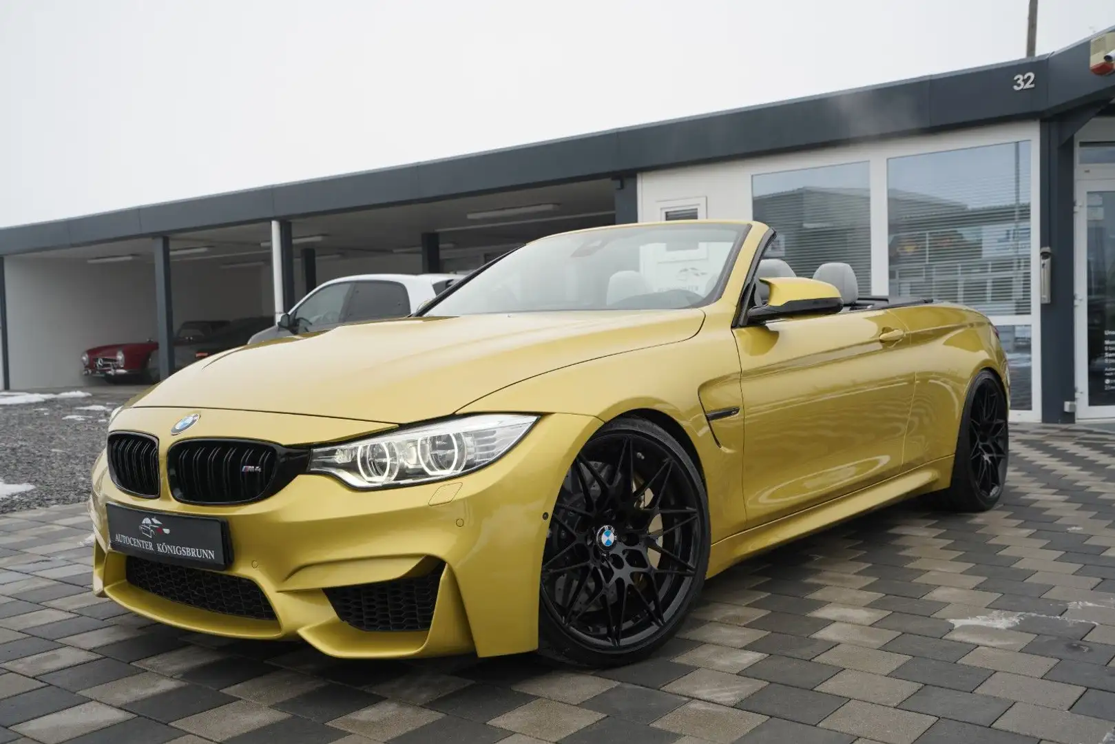 BMW M4 Competition Cabrio*Keramik*Carbon*H&R*Deutsch Gelb - 1