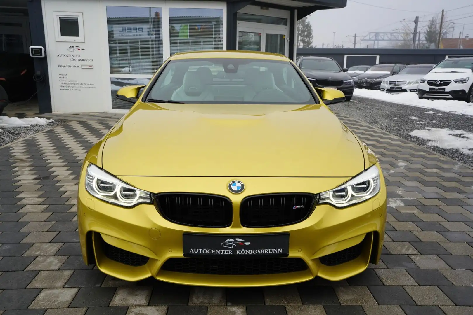 BMW M4 Competition Cabrio*Keramik*Carbon*H&R*Deutsch Gelb - 2