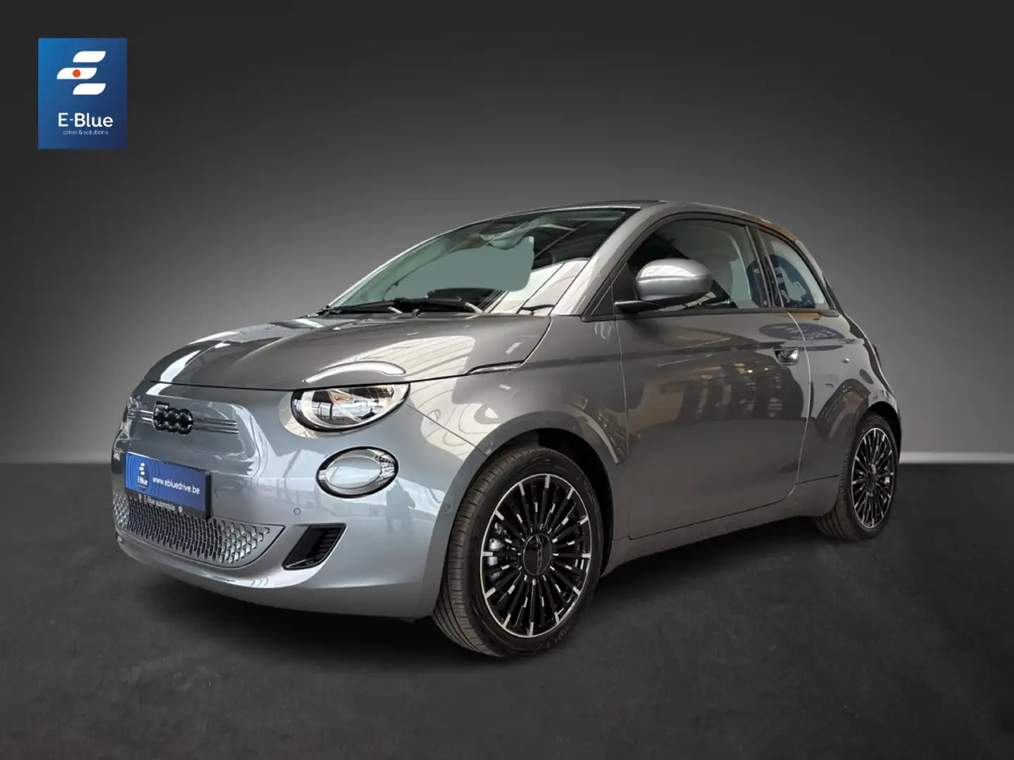 Fiat 500 e-500 42kW Icone / Park Assist / Carplay / Keyless Gris - 1