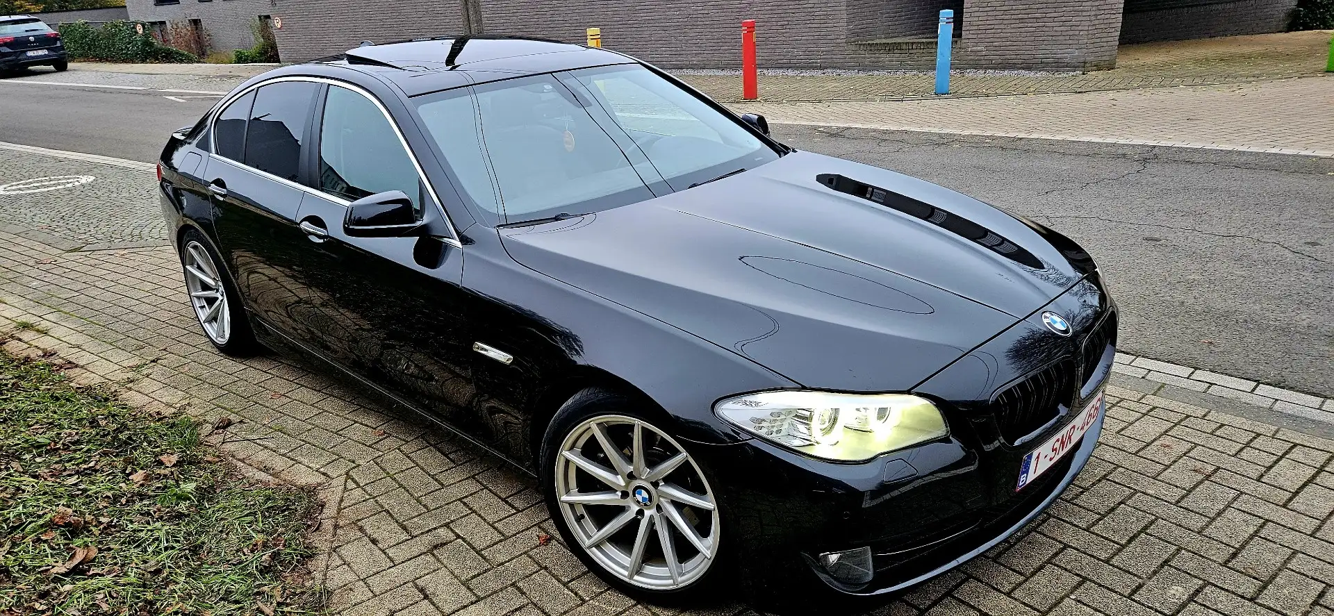 BMW 520 520dA Start/Stop Zwart - 2