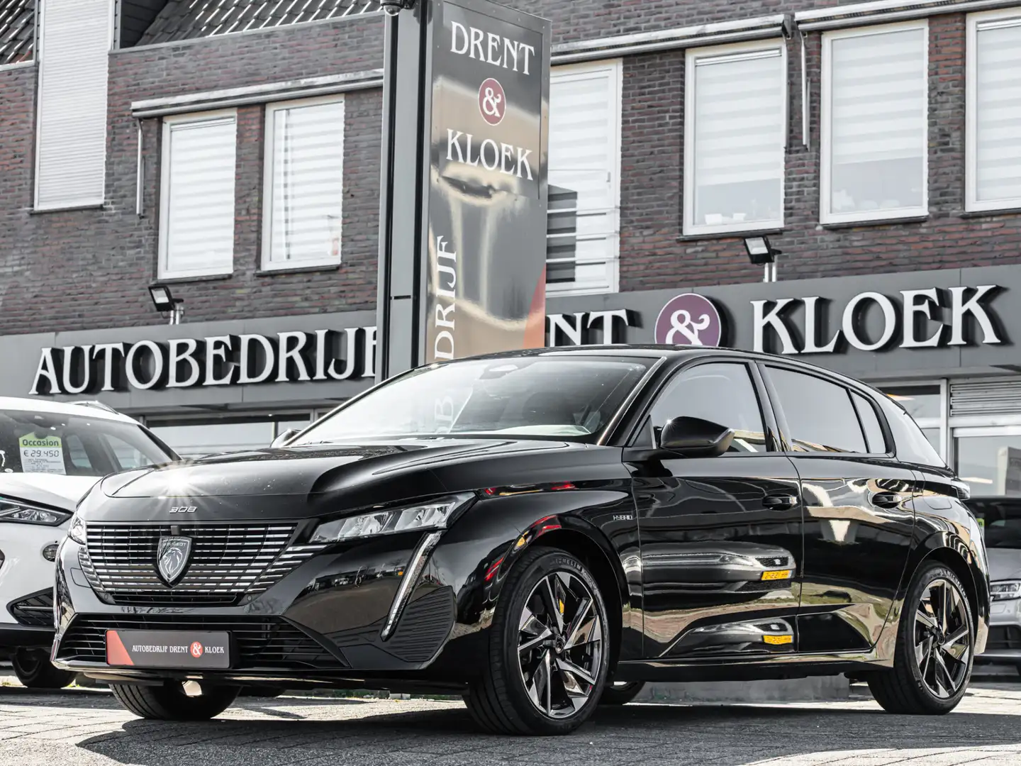 Peugeot 308 1.6 HYbrid 180 Allure Pack Business ORG NL CAMERA Zwart - 1
