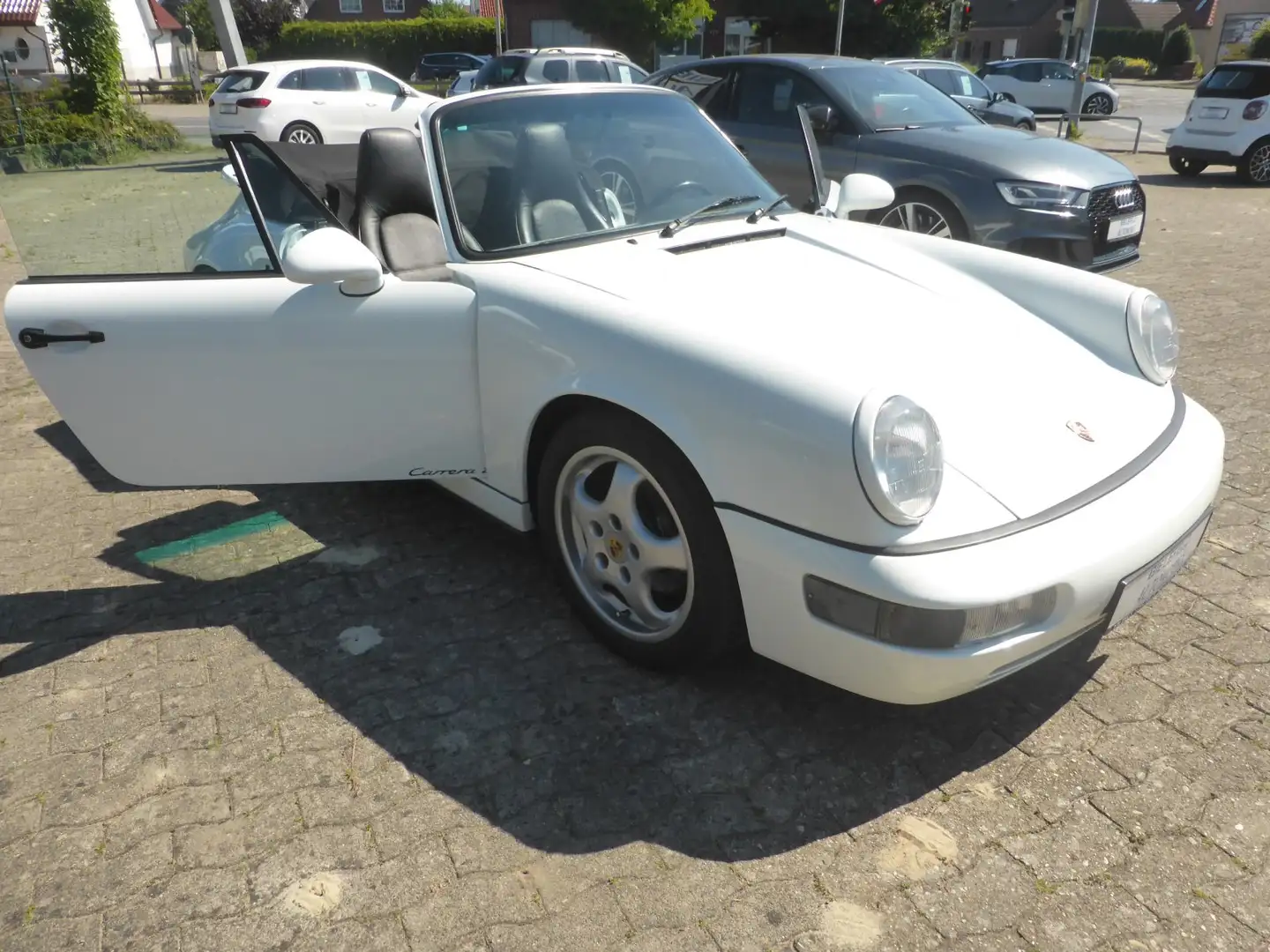 Porsche 911 (964) Cabrio 3.6 Carrera 2 Sammlerstück / Oldtimer Weiß - 1