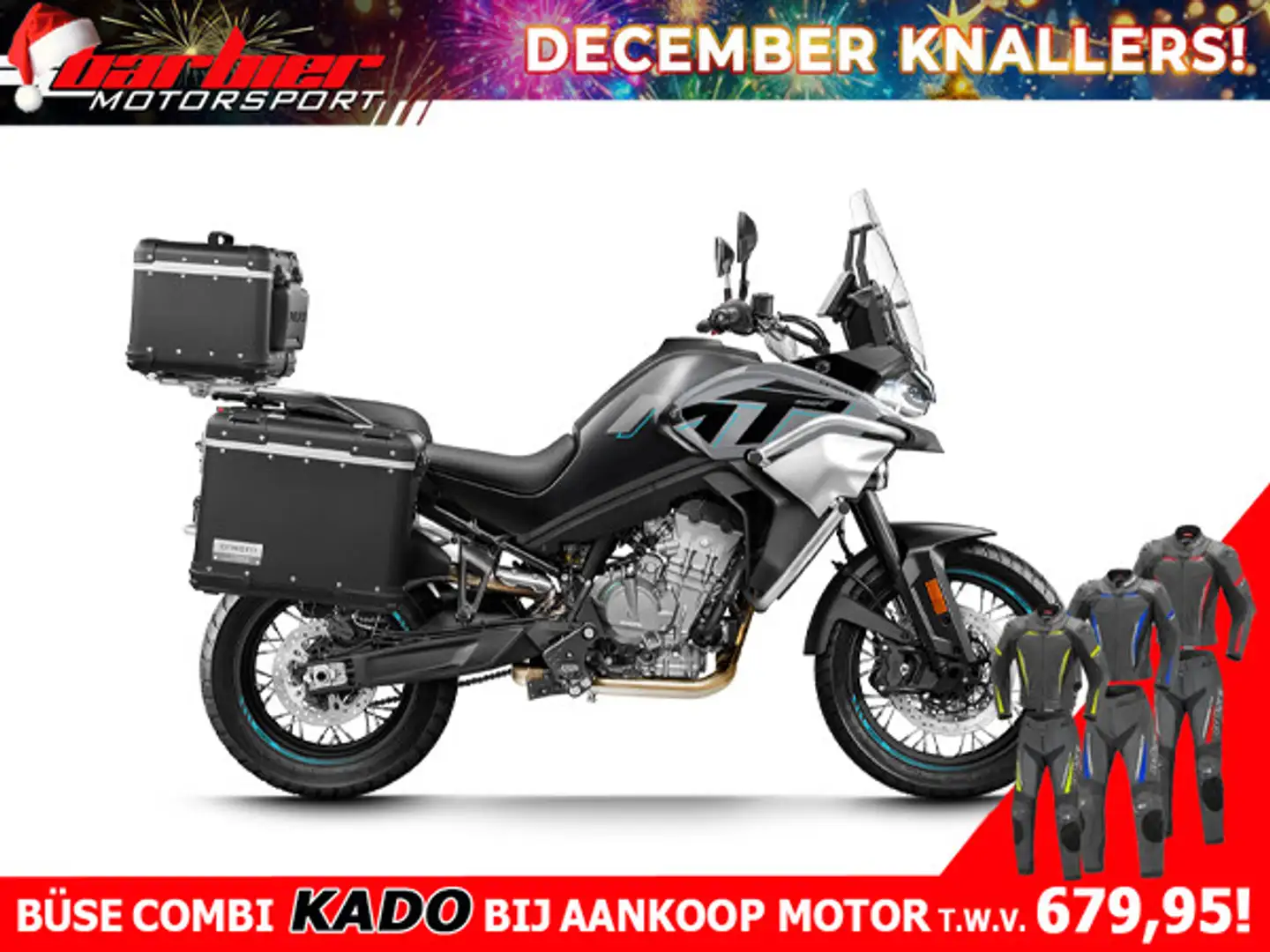 CFMOTO 800 MT SPORT GT Schwarz - 1