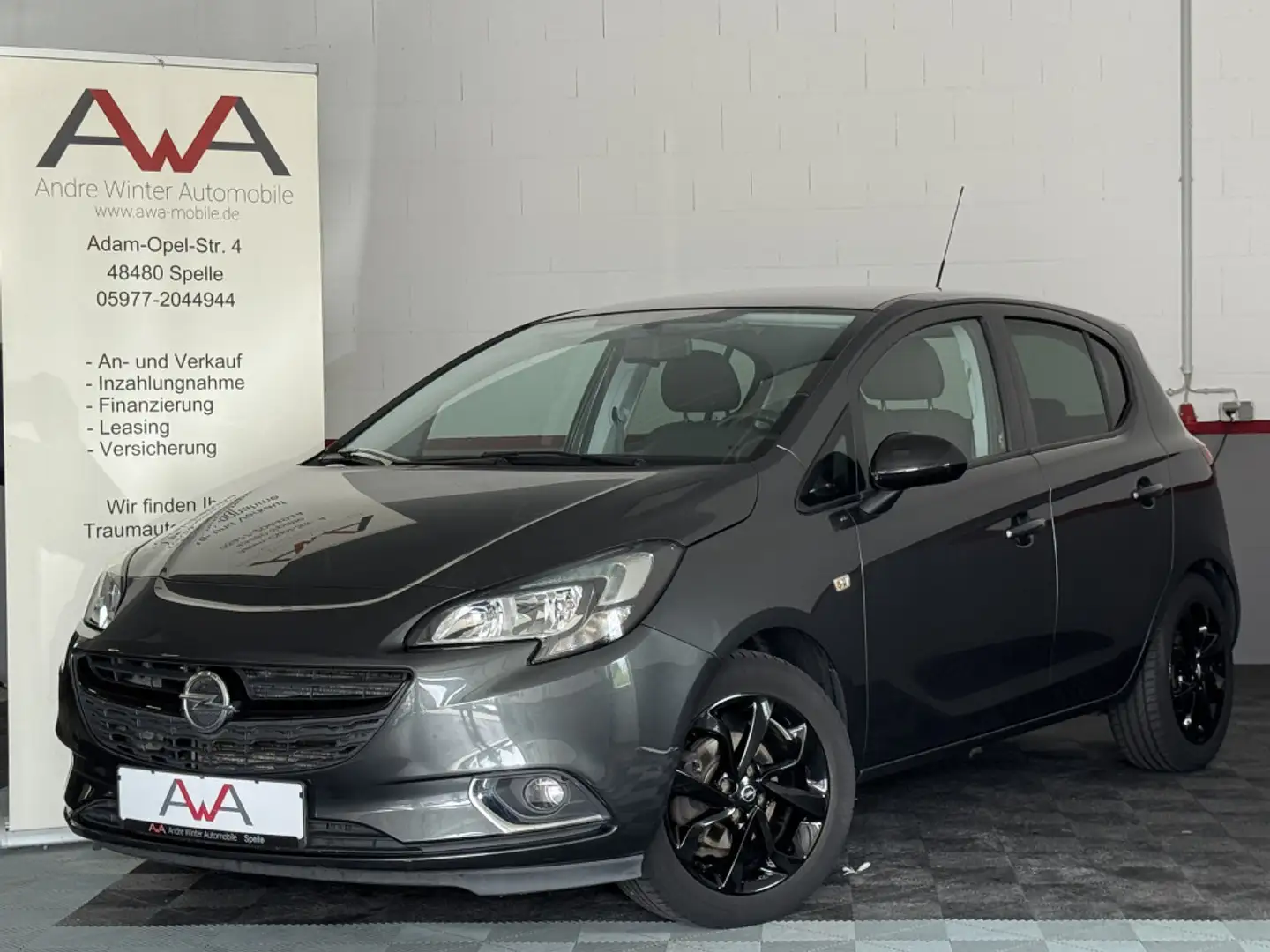 Opel Corsa 1.4 Color Edition IntelliLink Bluetooth Grau - 1