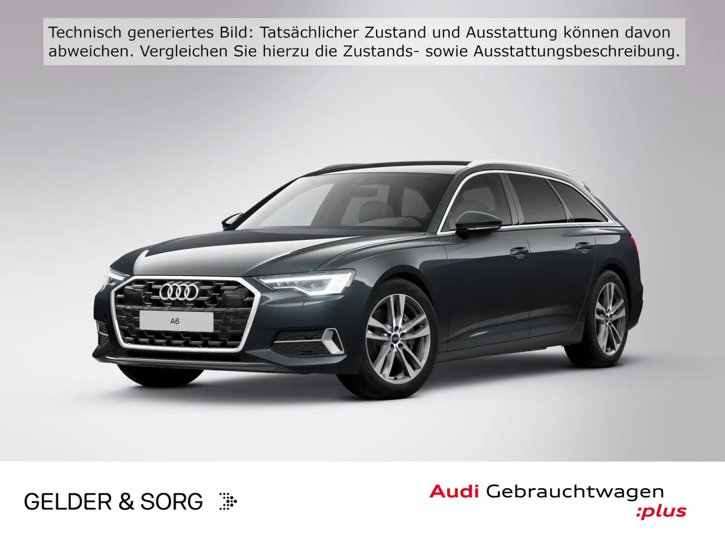 Audi A6 45 TFSI S line AHK*LED*Virtual*Sound Grau - 1