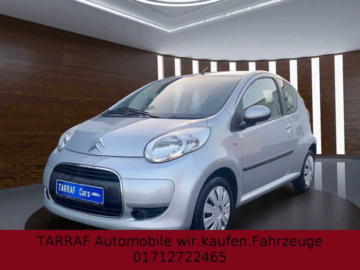 Citroen C1 1.0 Style 2.Hand Tüv Neu Scheckheft.Klima. Grau - 1