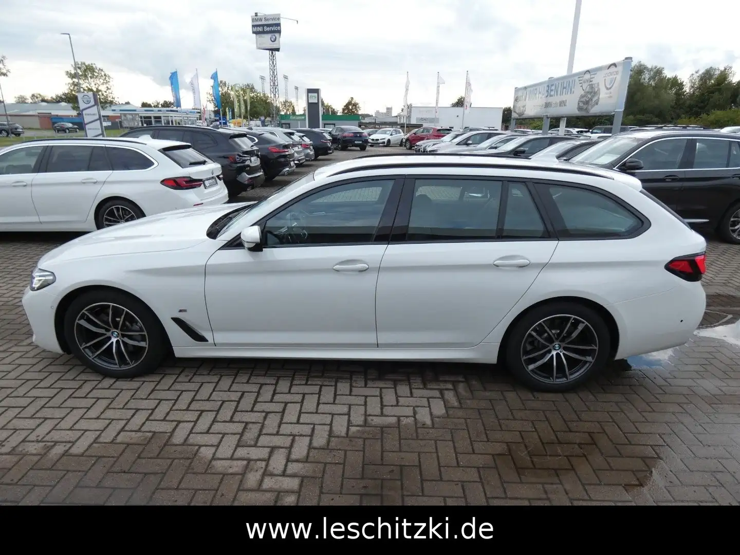 BMW 530 i Touring M-Sport/Automatik/Laserlicht Blanc - 2