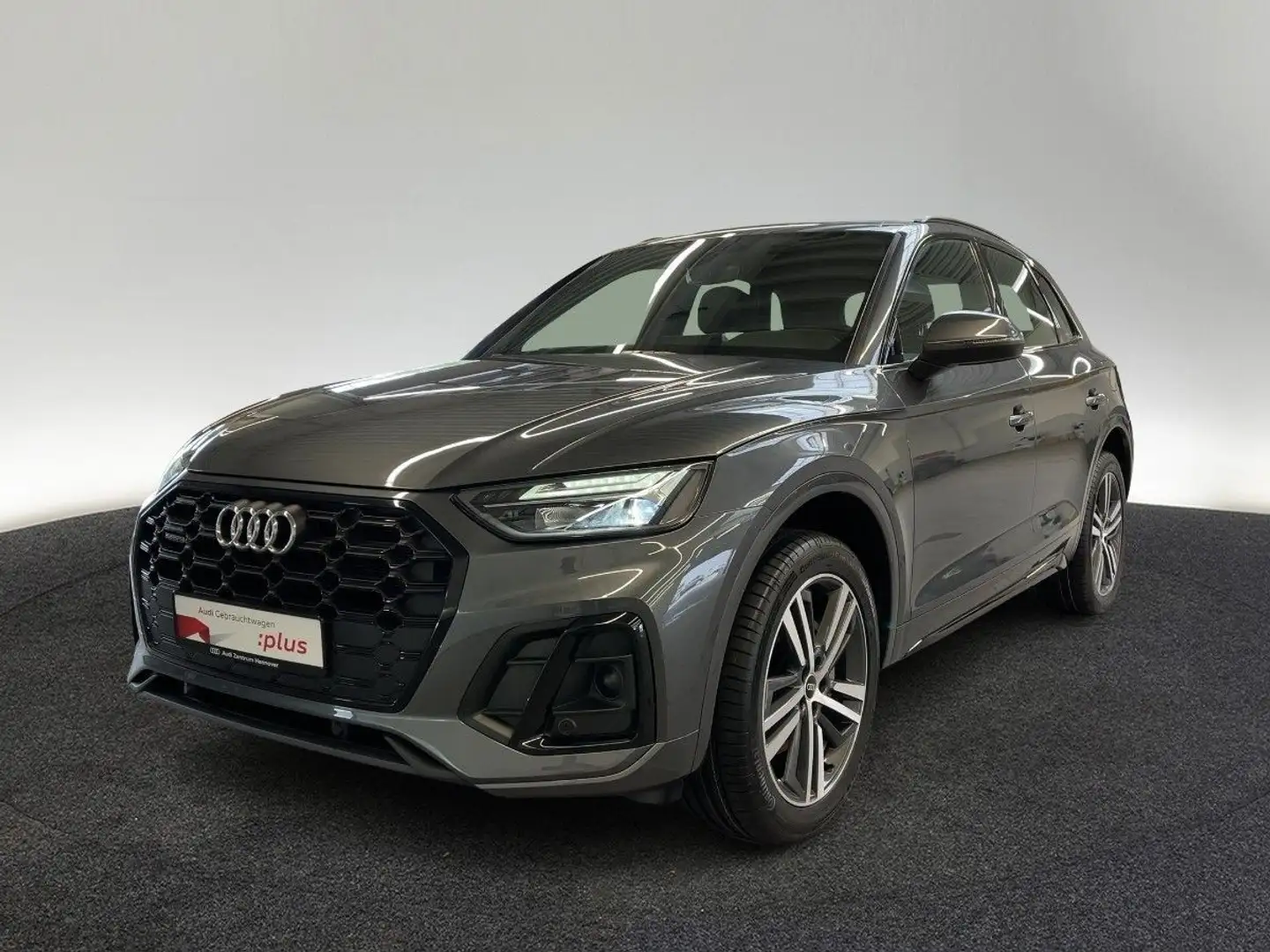 Audi Q5 50 TFSIe quattro S line AHK LED virtual Navi Gris - 2