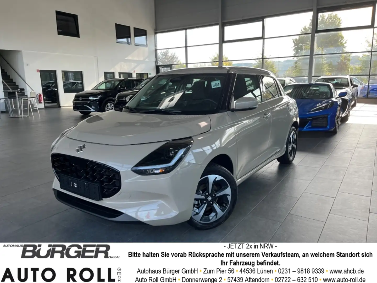 Suzuki Swift 1.2 Comfort + ALLGrip Navi LED Kamera ACC SitzHZG Beige - 1