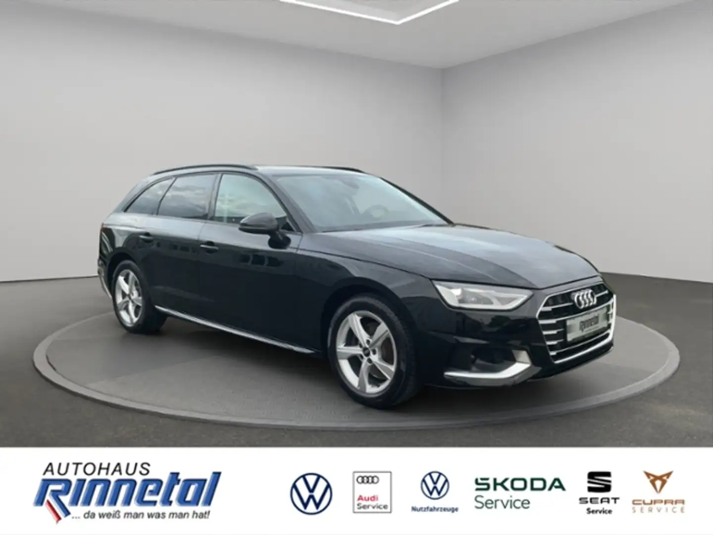 Audi A4 Avant 35 TDI advanced NAVI+LED LICHT+DSP+EL HECKK Noir - 2