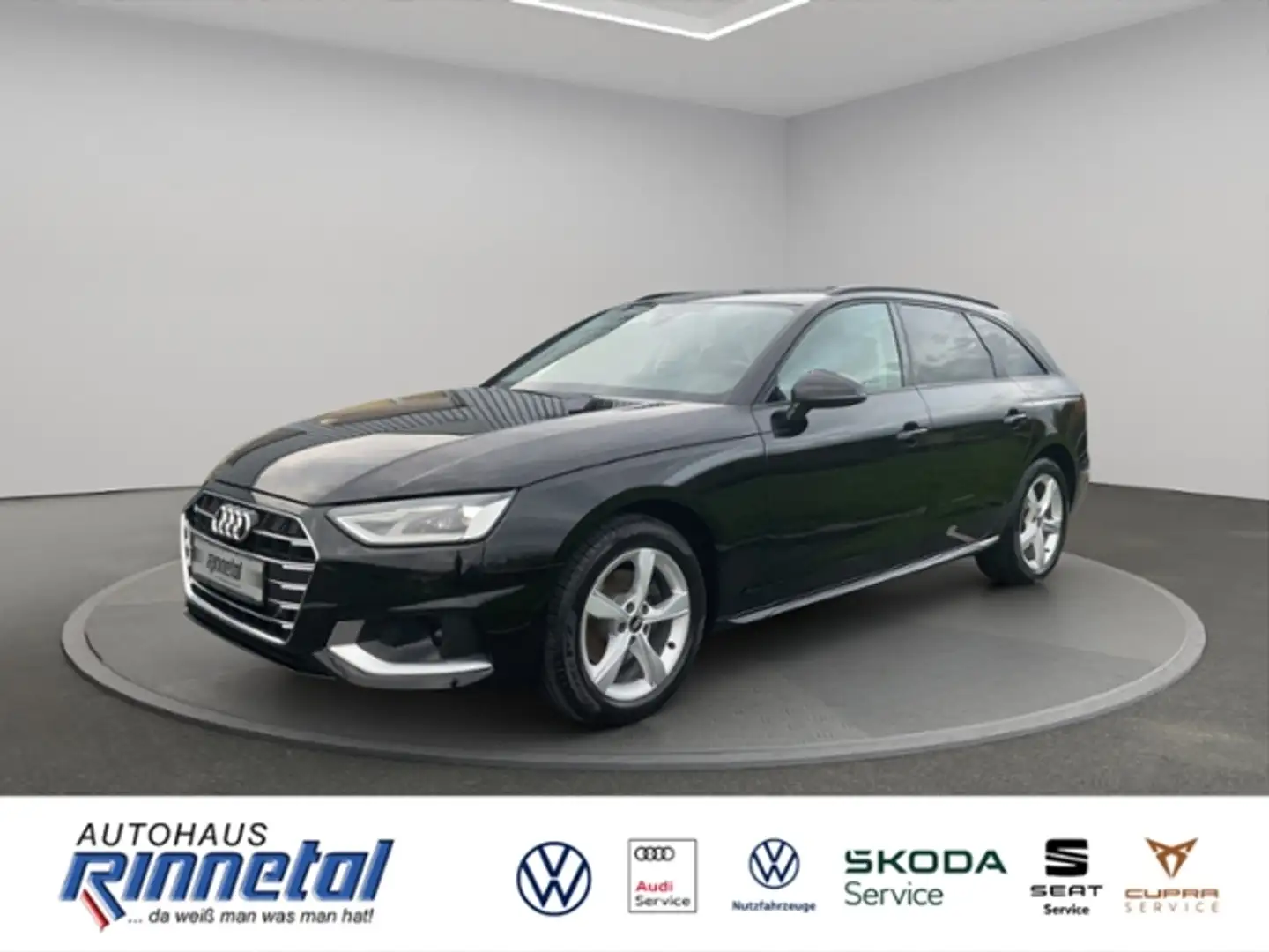Audi A4 Avant 35 TDI advanced NAVI+LED LICHT+DSP+EL HECKK Noir - 1