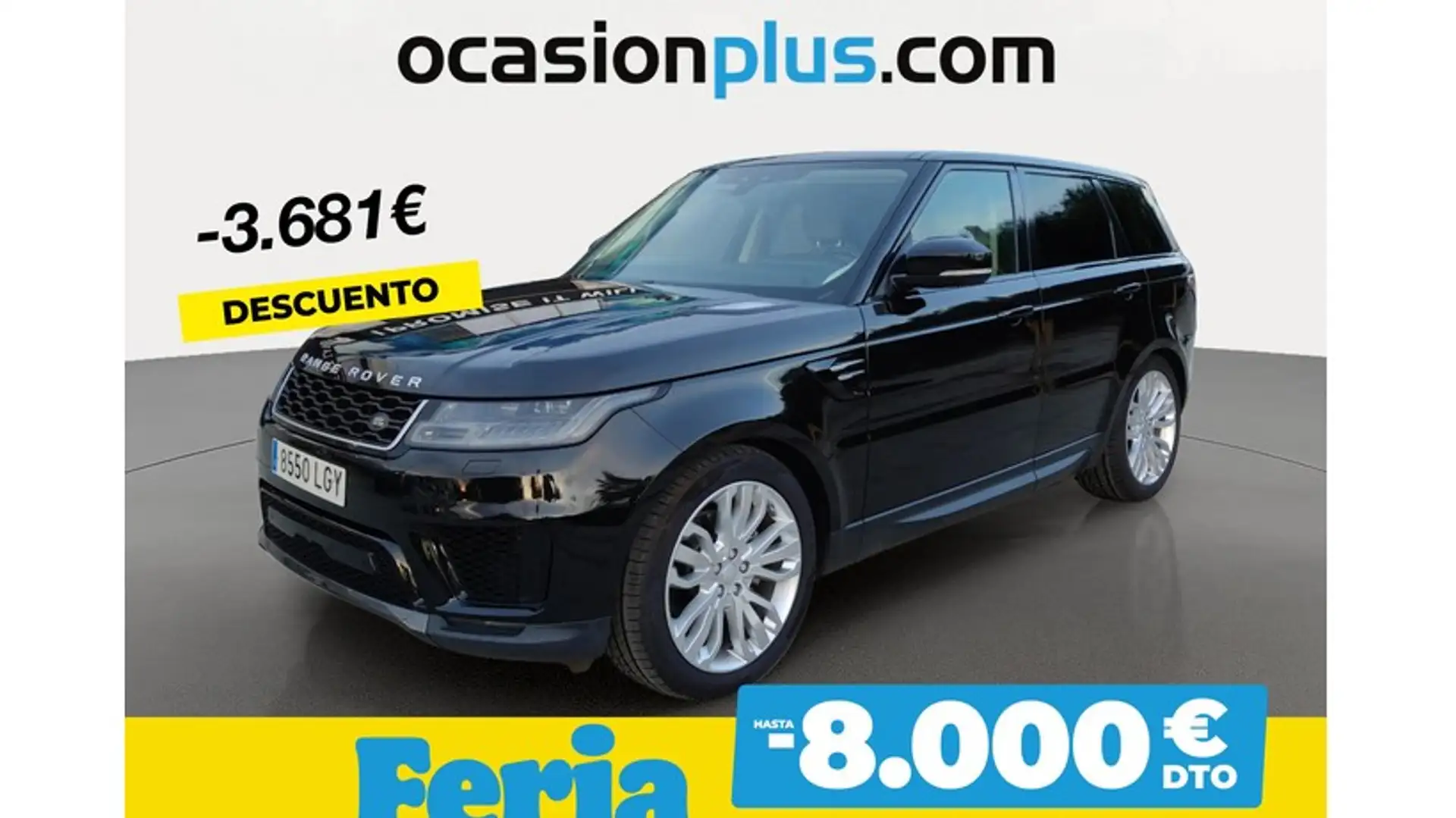 Land Rover Range Rover Sport 3.0SDV6 SE Aut. 249 Negro - 1