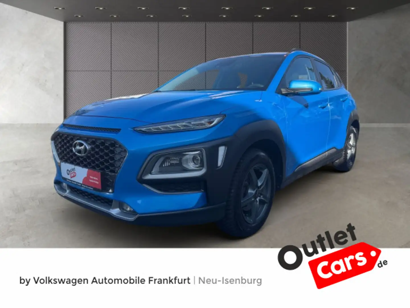 Hyundai KONA 1.0 T-GDI Pure Blau - 1