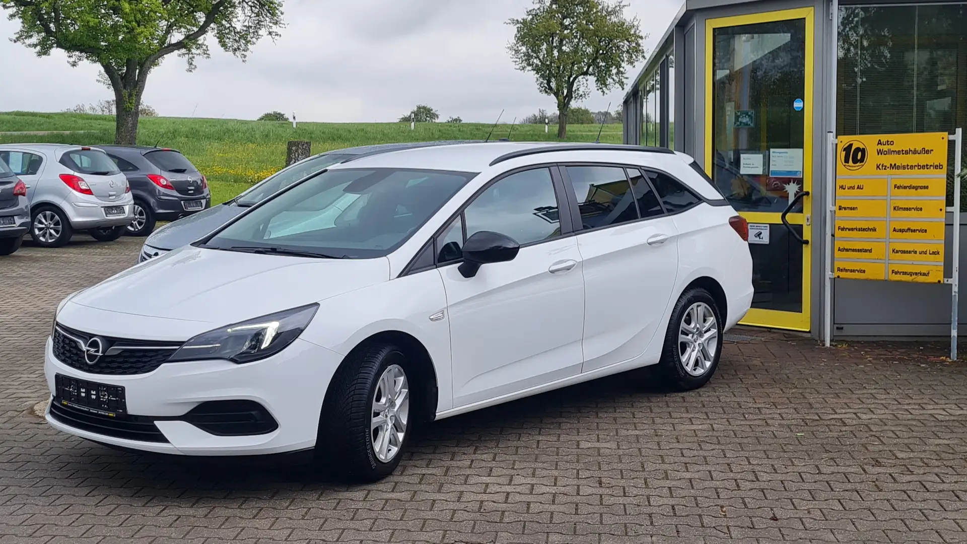 Opel Astra Edition 1.2 Turbo -PDC ACC App SHZ LHZ AGR LED- Weiß - 1
